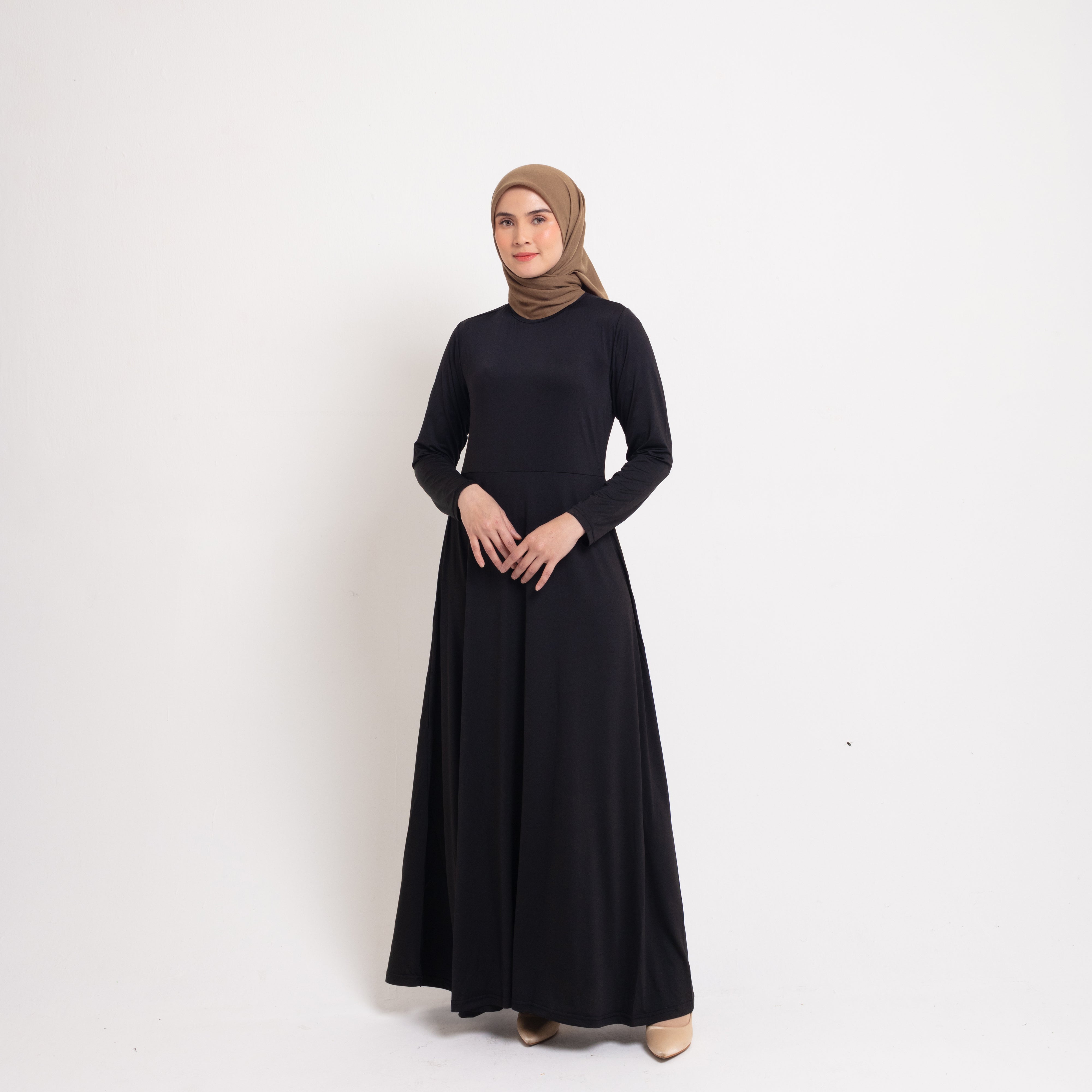 Elzatta Gamis Oliza - Hitam