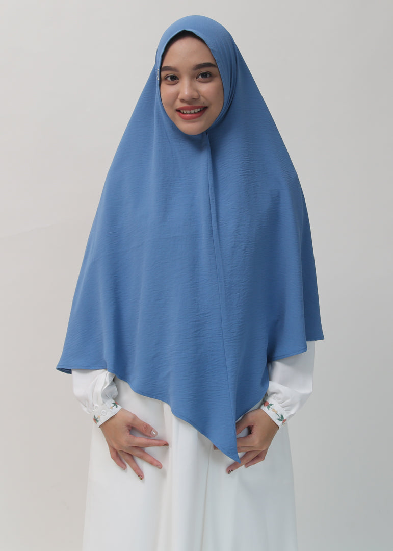 Khimar Tekstur Crinkle