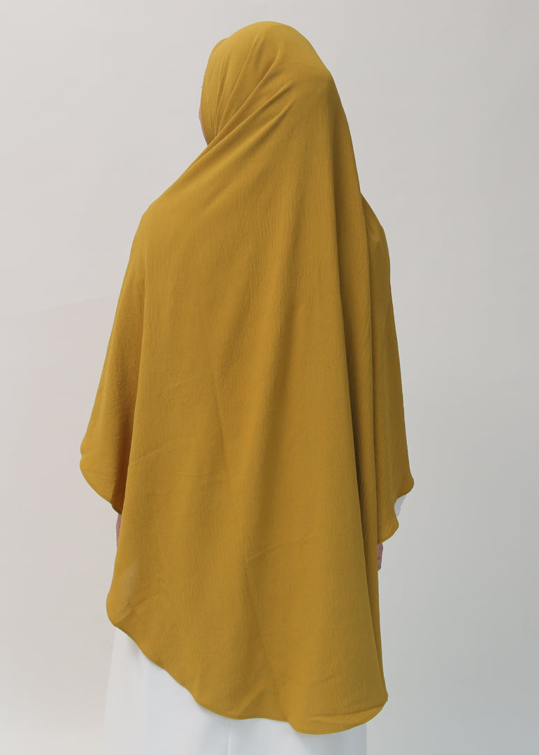 Khimar Tekstur Crinkle