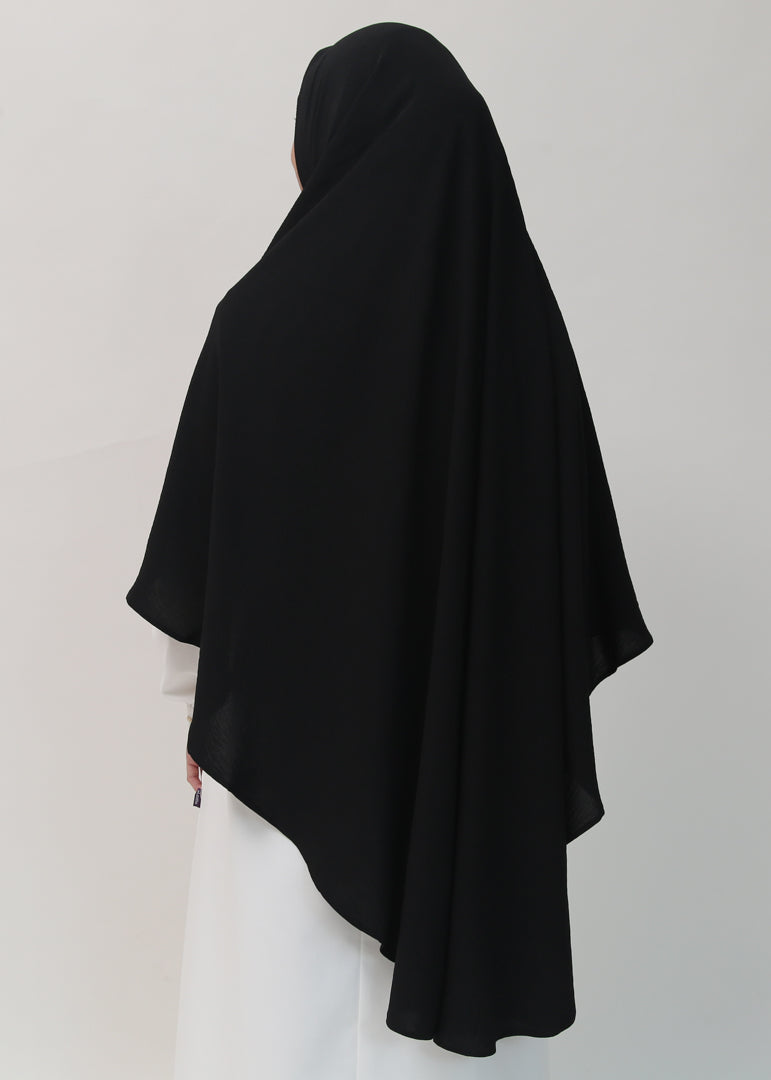 Khimar Tekstur Crinkle