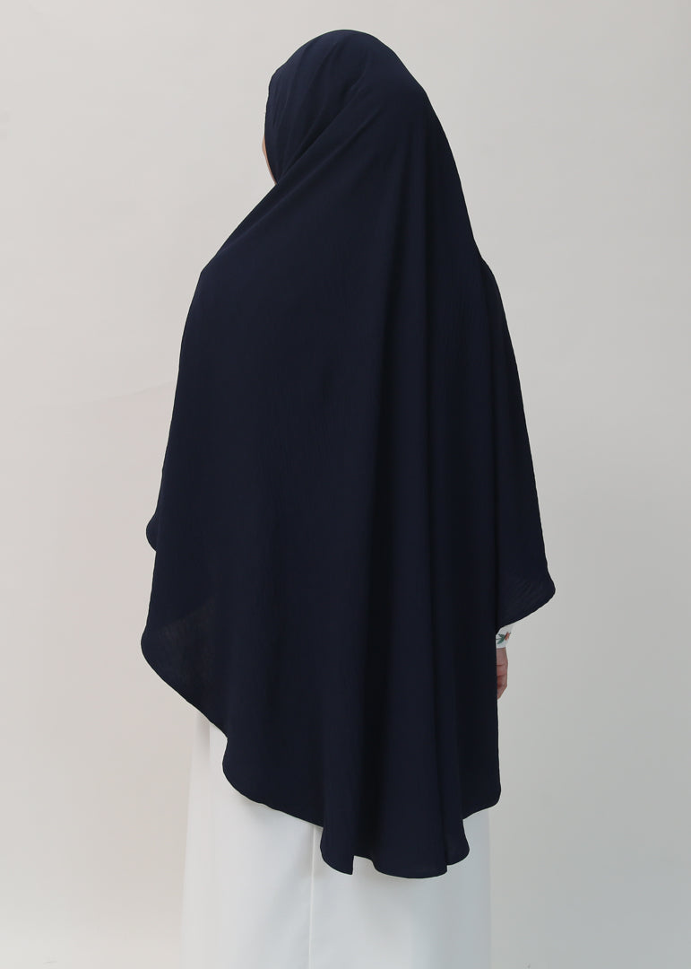 Khimar Tekstur Crinkle