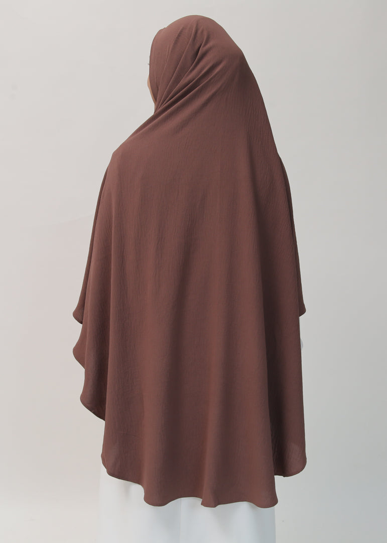 Khimar Tekstur Crinkle