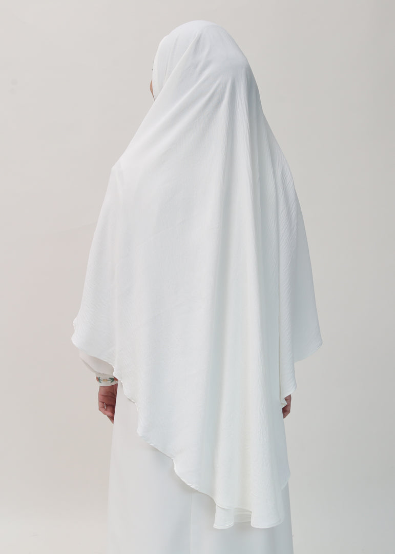 Khimar Tekstur Crinkle