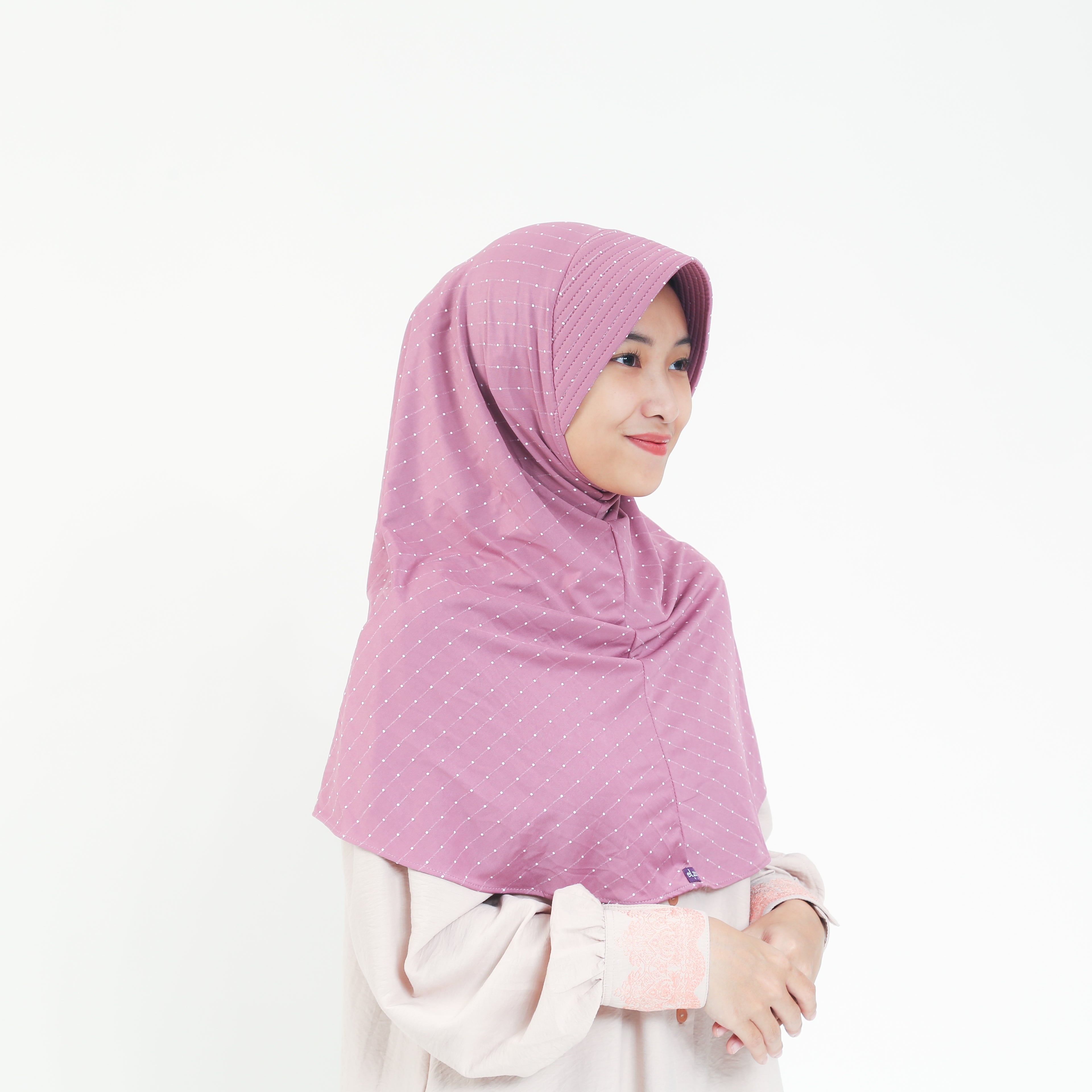 Elzatta Bergo Olina Polka - Dusty Purple