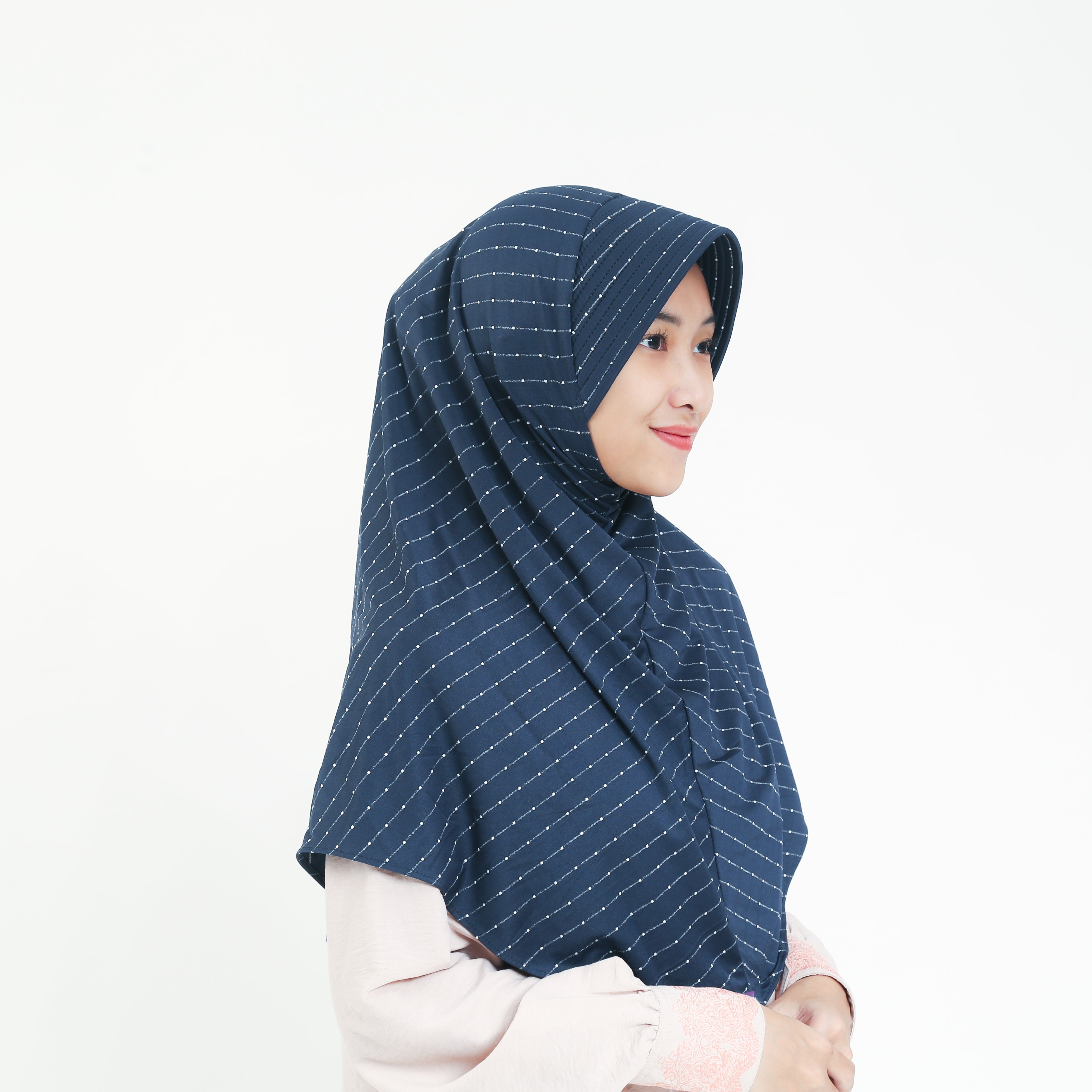 Elzatta Bergo Olina Polka - Navy