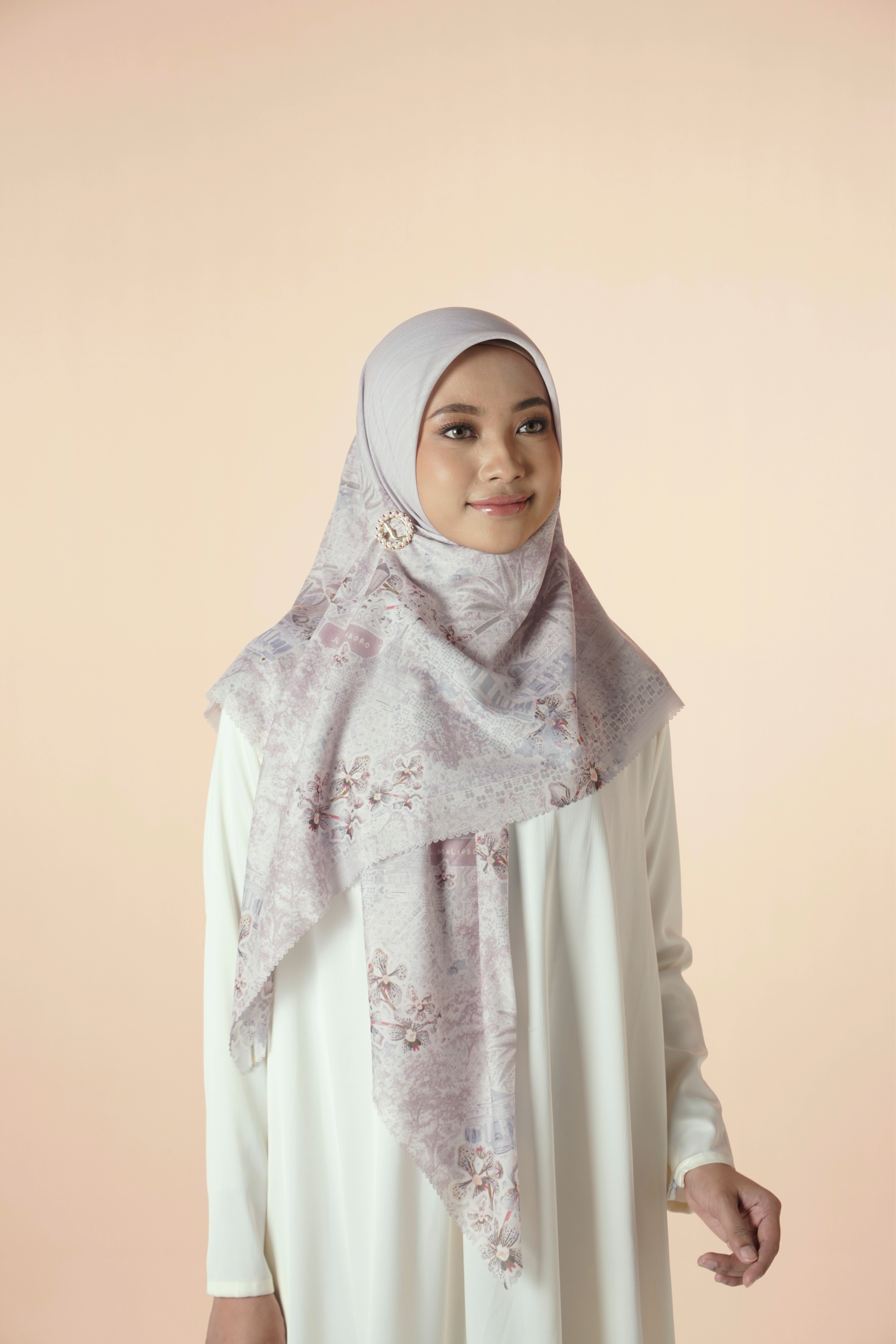 Elzatta Kanara Safiyyah Syar'i Ash Grey