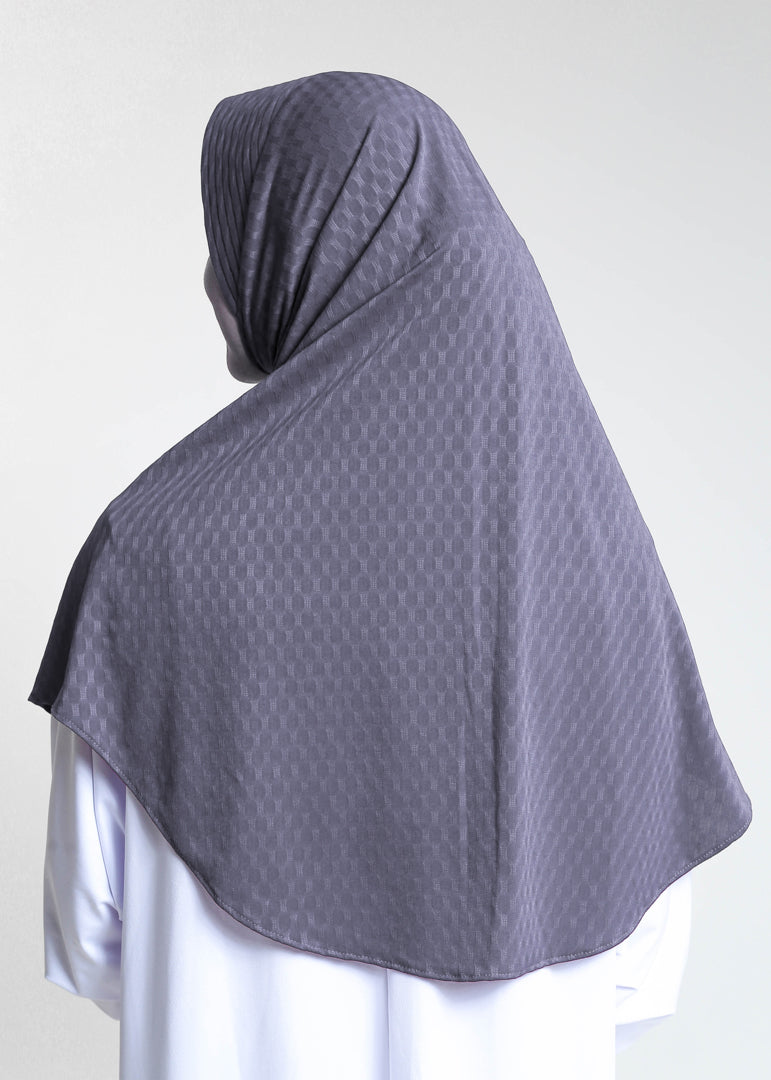 Elzatta Jilbab Instan Polos Olina Oval