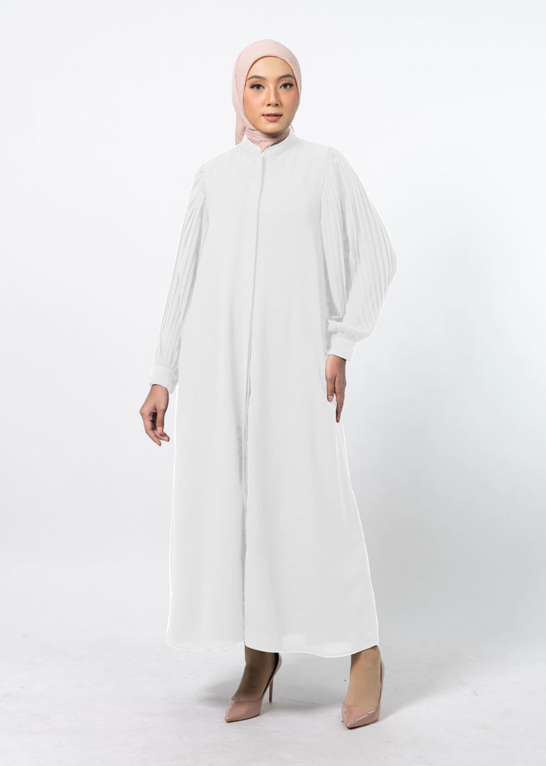 Gamis Lengan Pleats