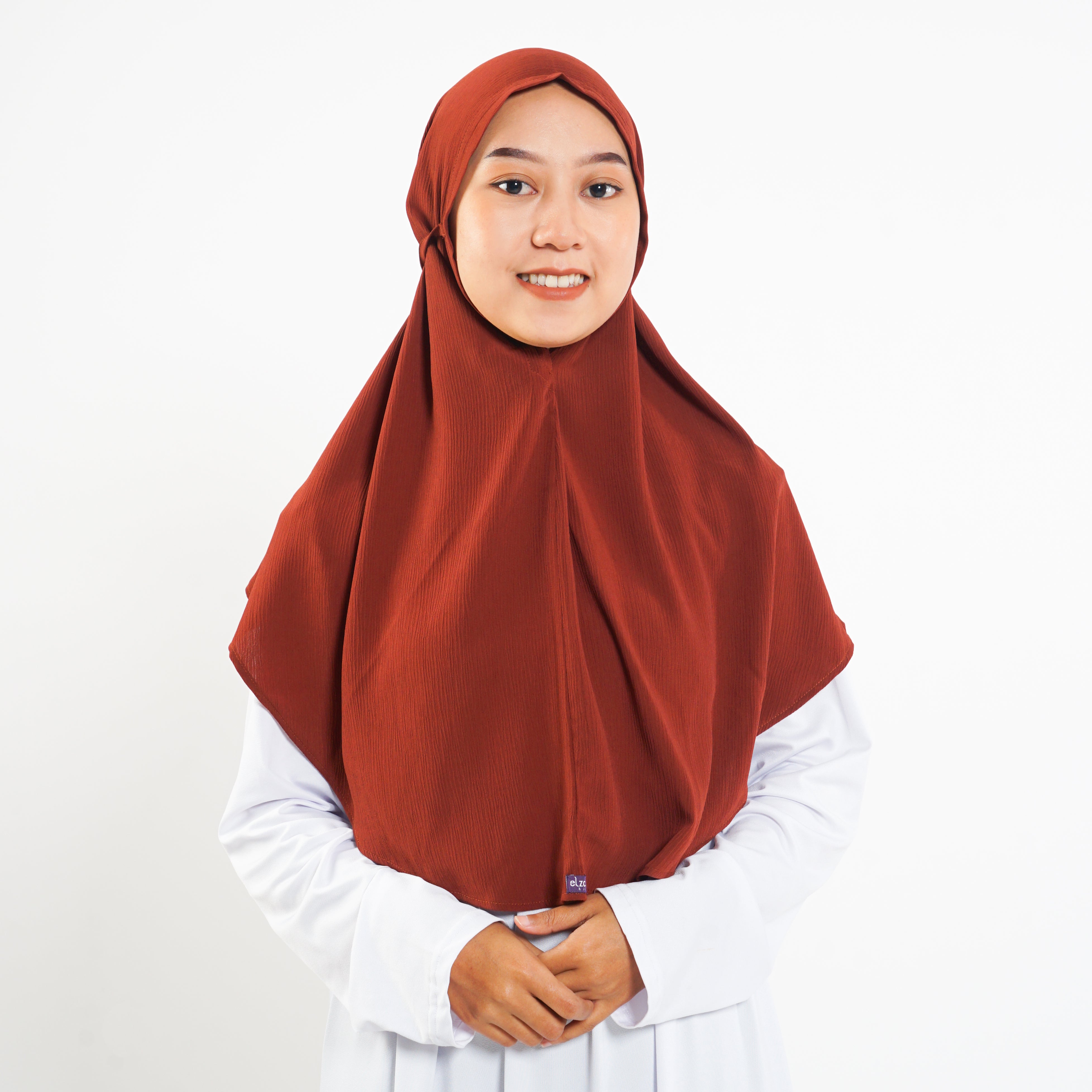 Elzatta Jilbab Instant Bergo Olina Susun