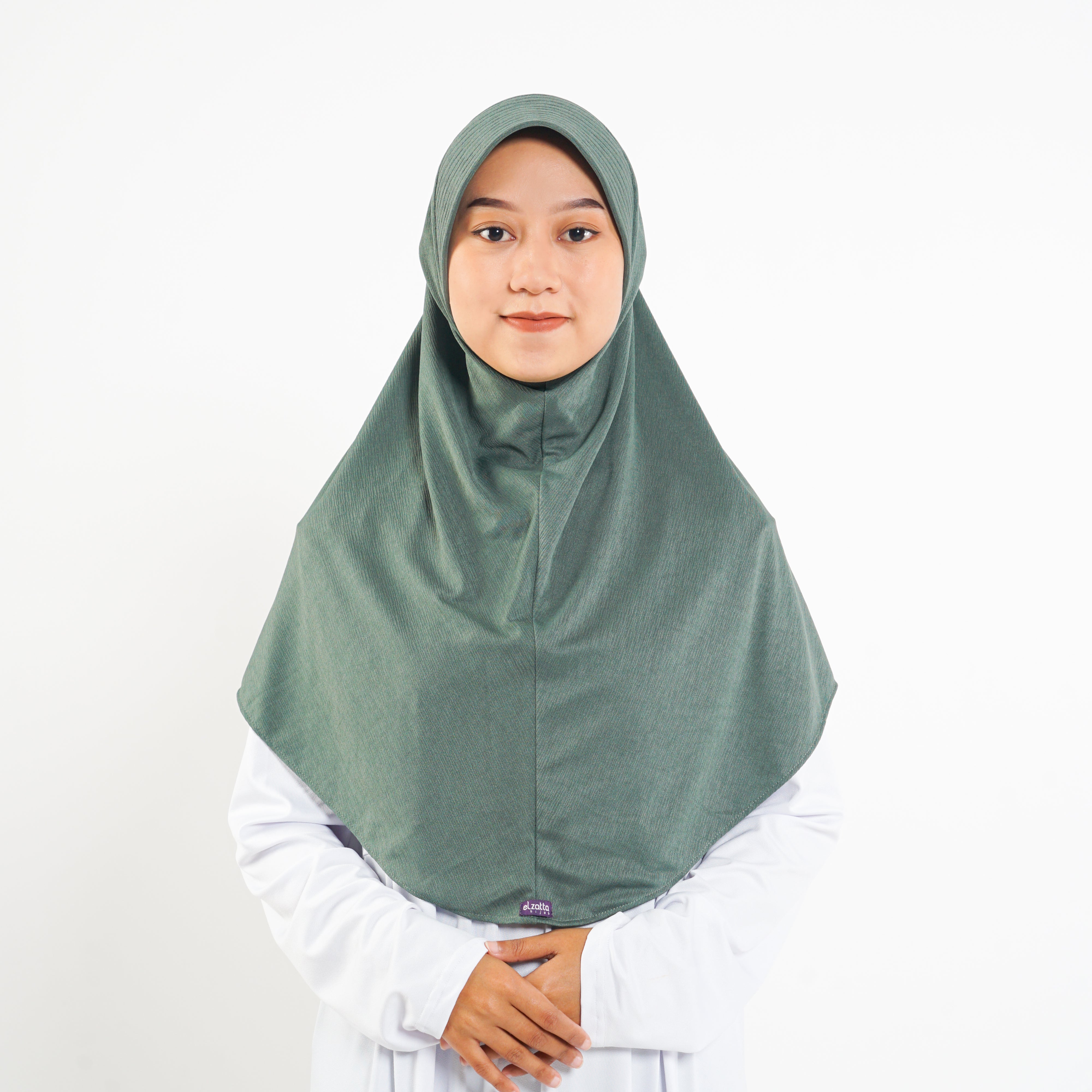 Elzatta Jilbab Instant Bergo Olina Susun