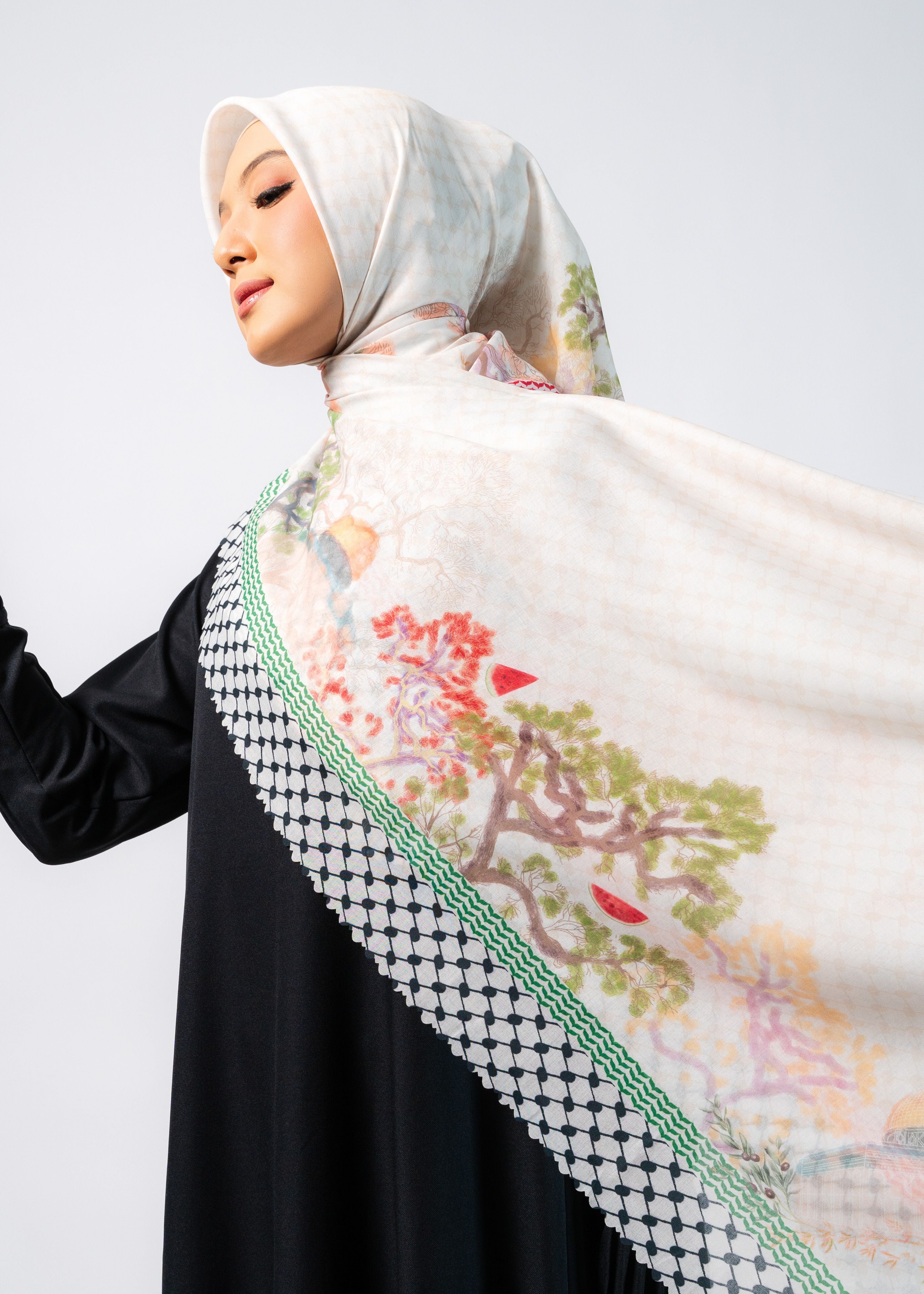 Kanara Scarf Palestine Premium