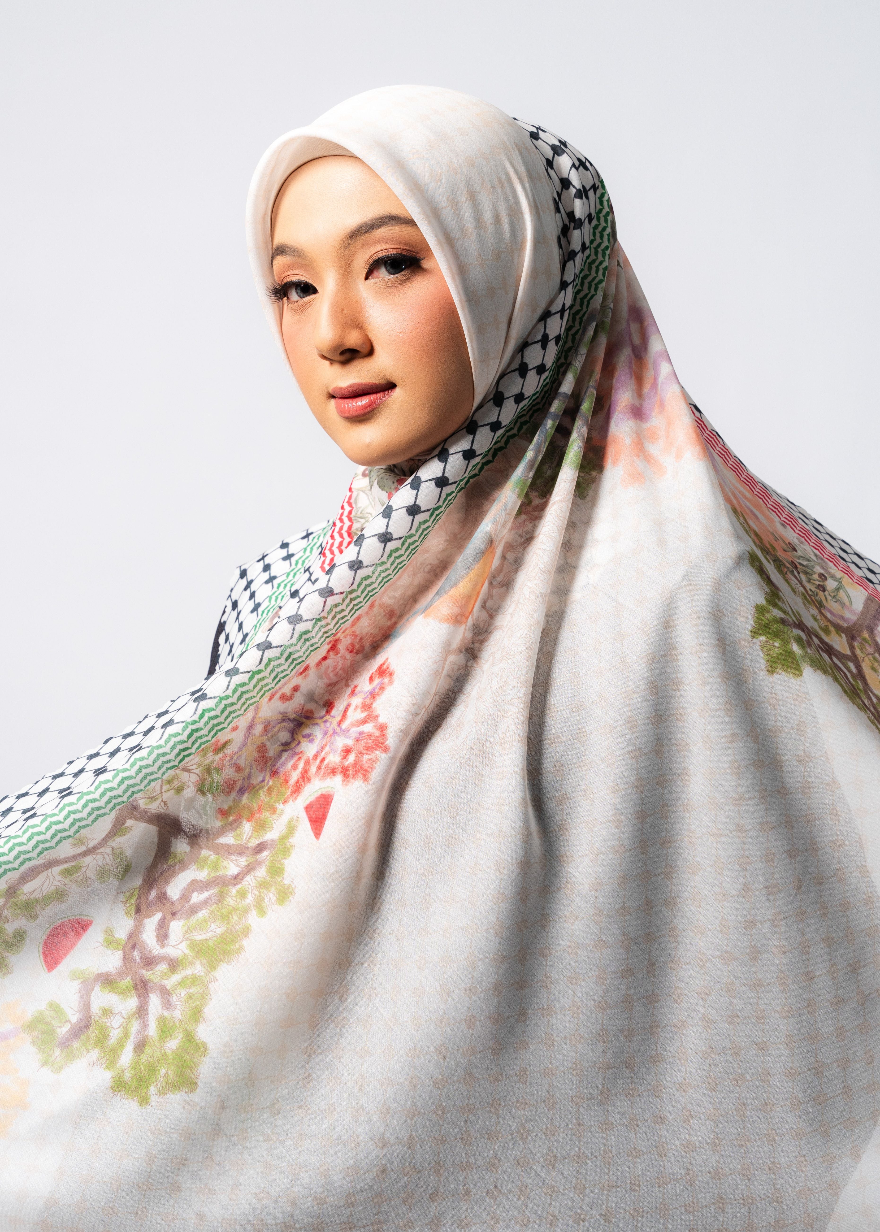 Kanara Scarf Palestine Premium