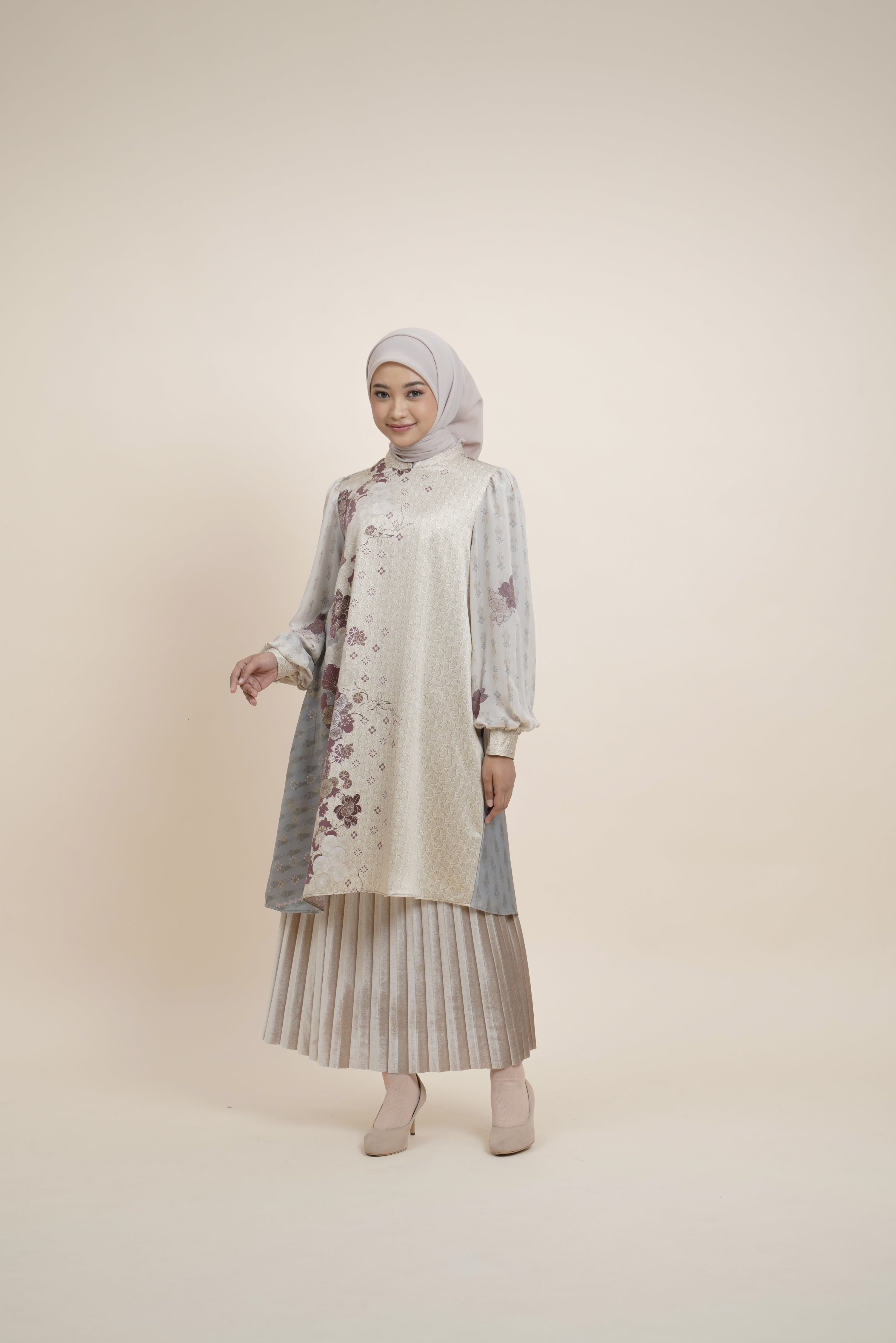 Long Tunik Lengan Balon Maryam