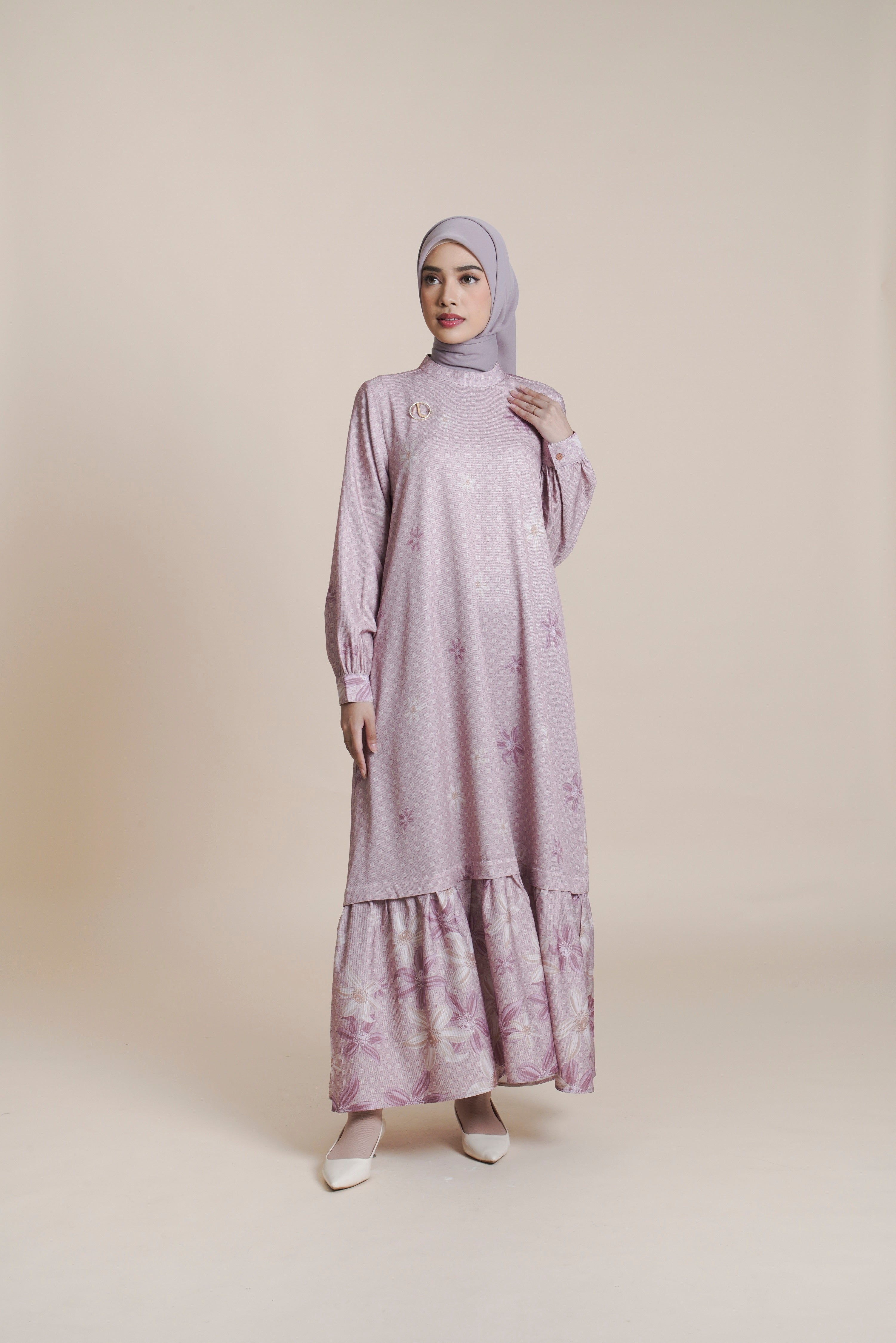 Gamis Ruffle Ummumusa A