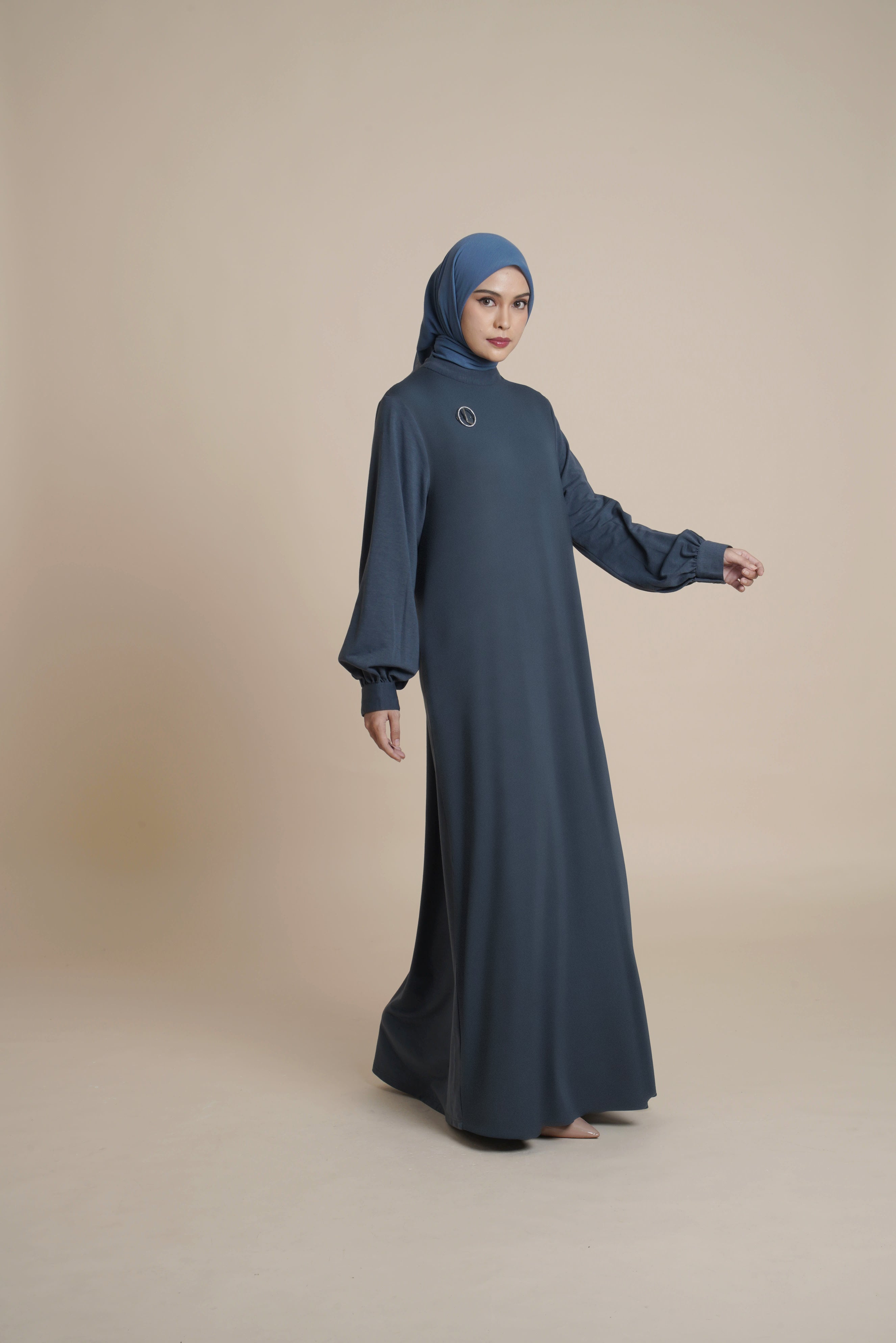 Gamis Basic Knit Plain