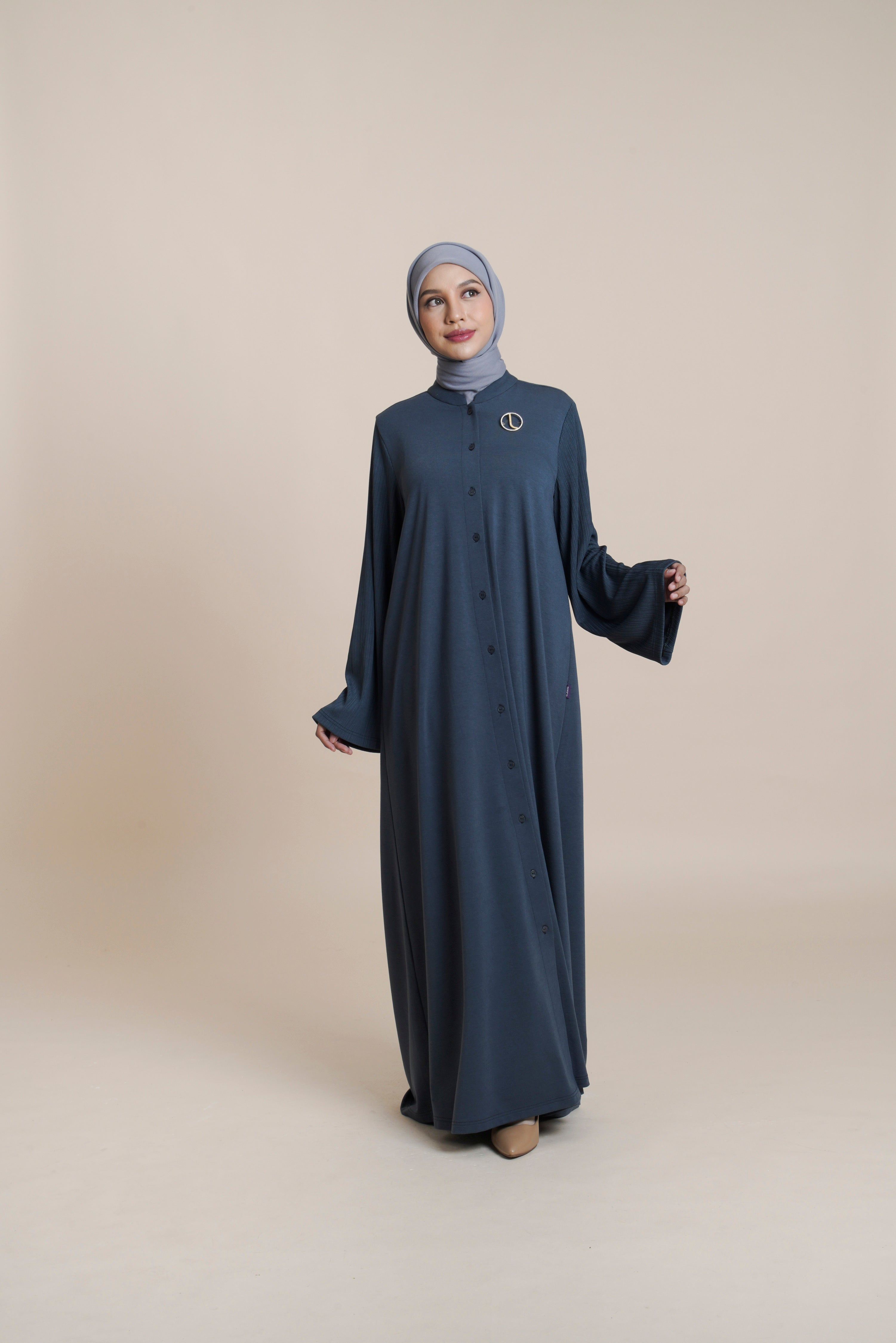 Abaya Mix Knit