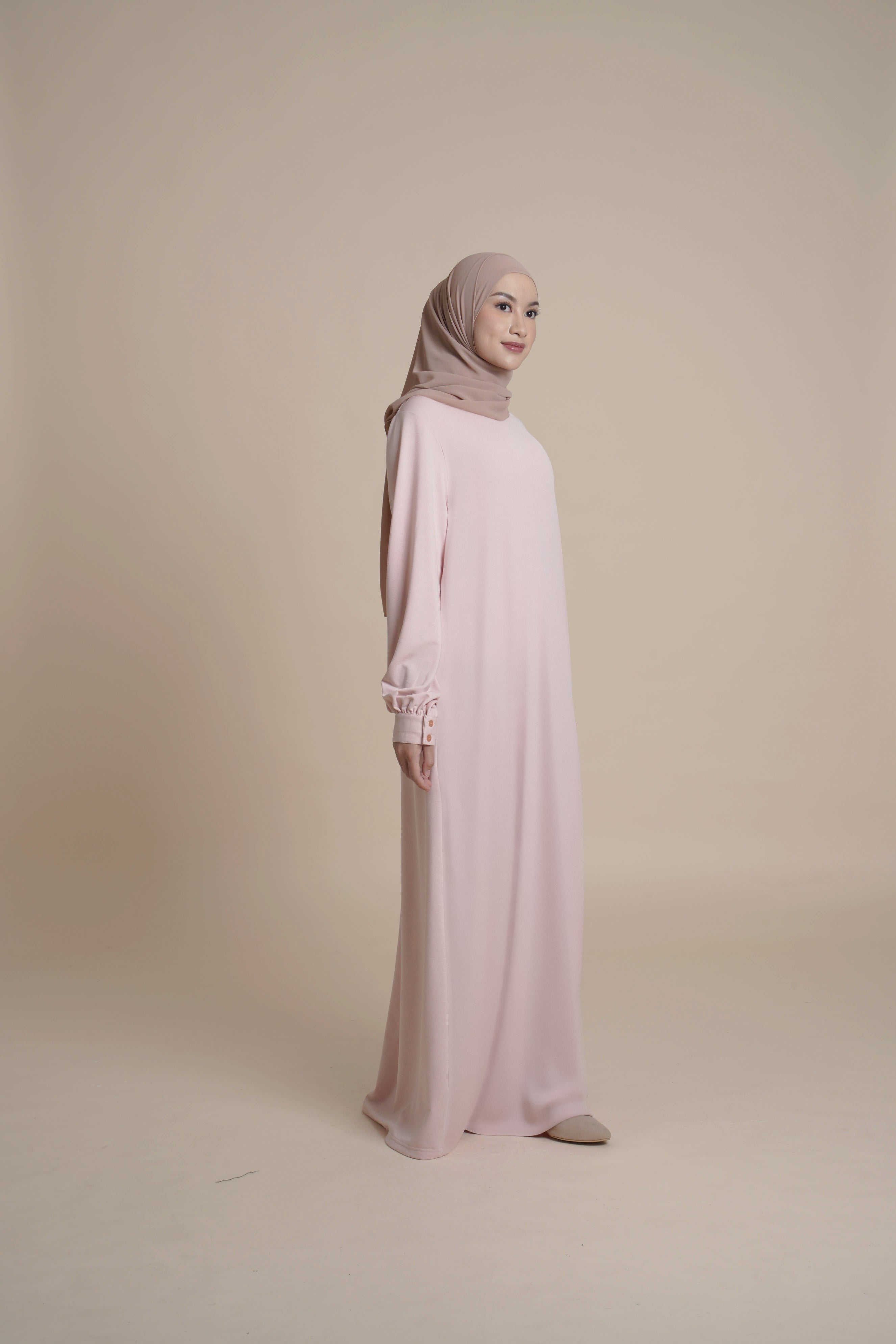 Gamis Basic Knit Plain