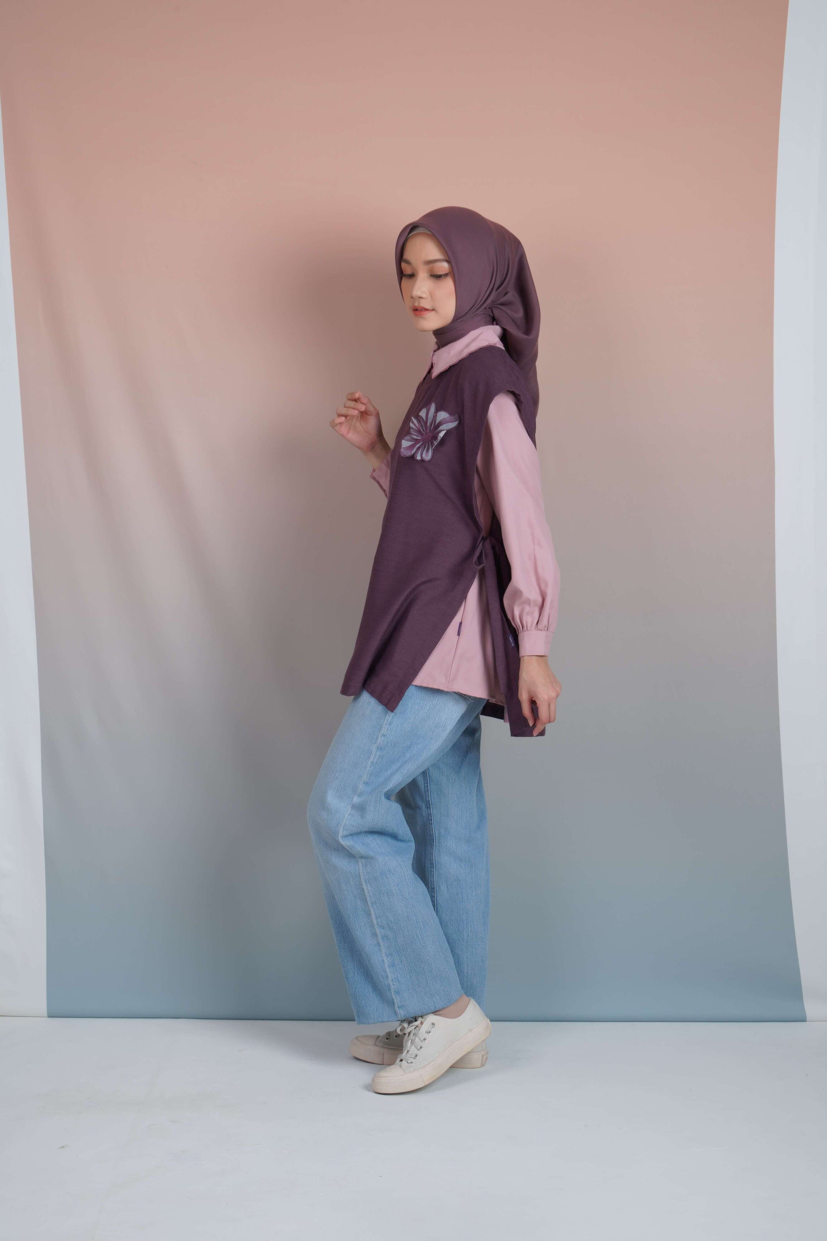 VEST TALI SAFFRON PATCH