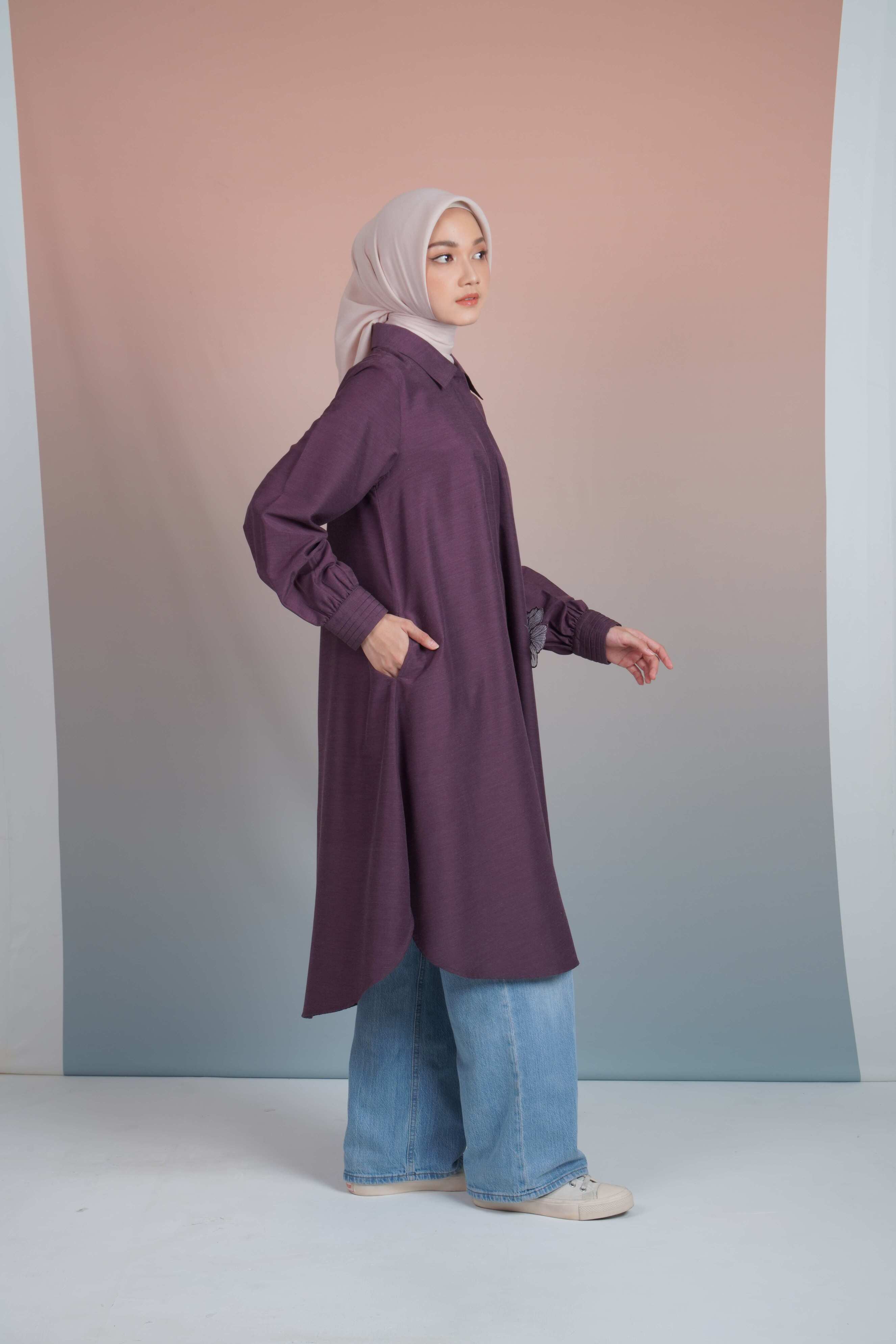 LONG TUNIK SAFFRON PATCH