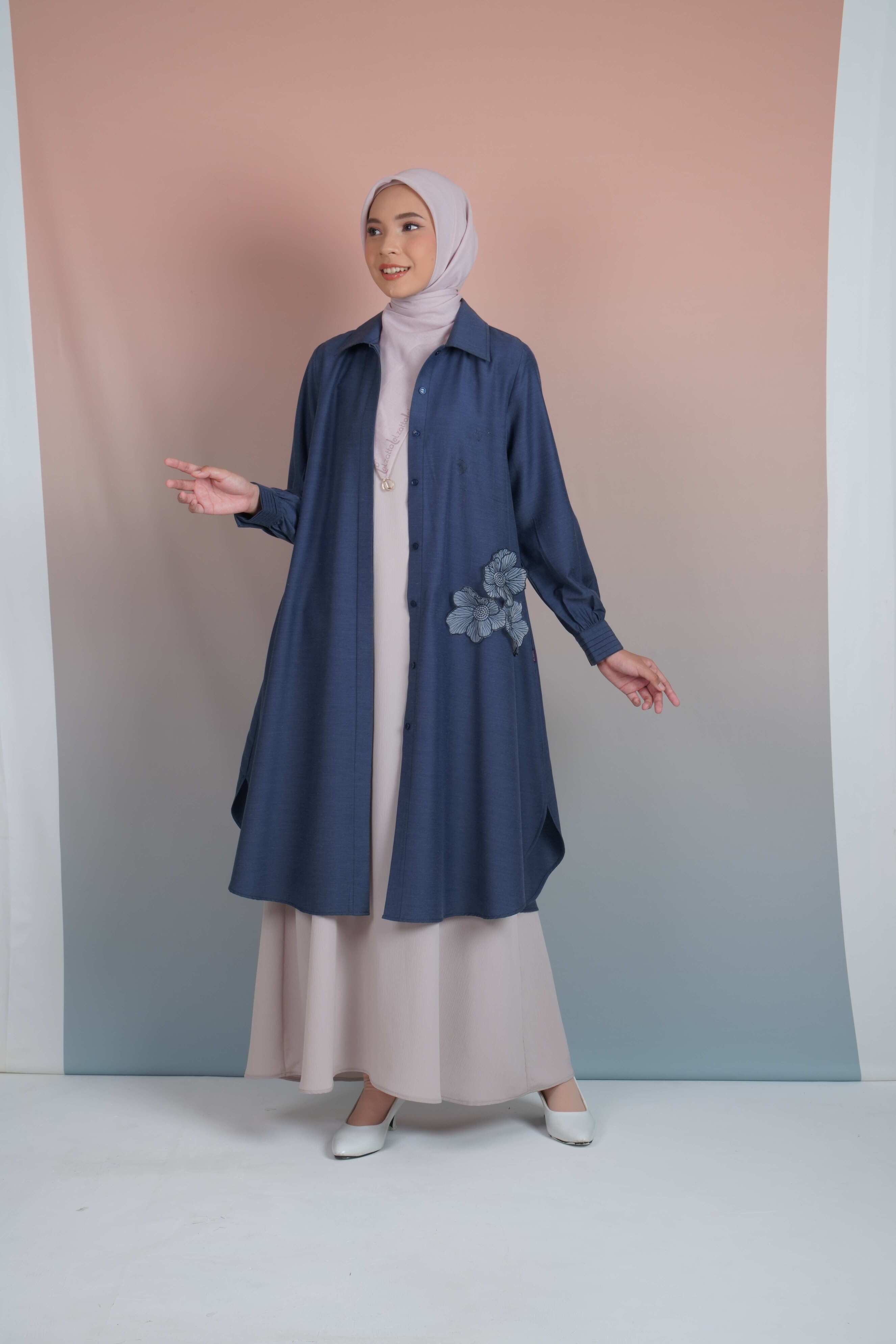 LONG TUNIK SAFFRON PATCH