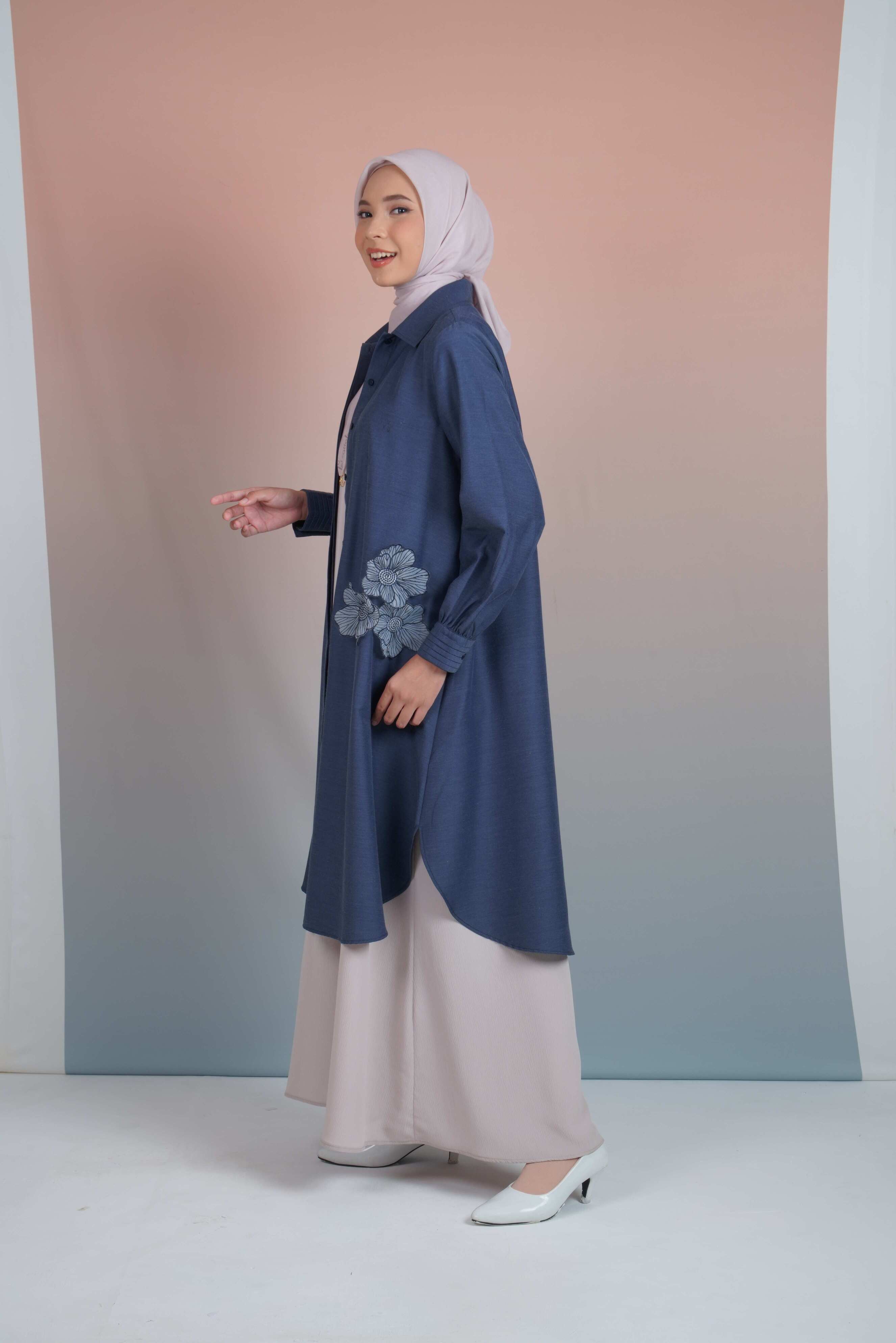 LONG TUNIK SAFFRON PATCH