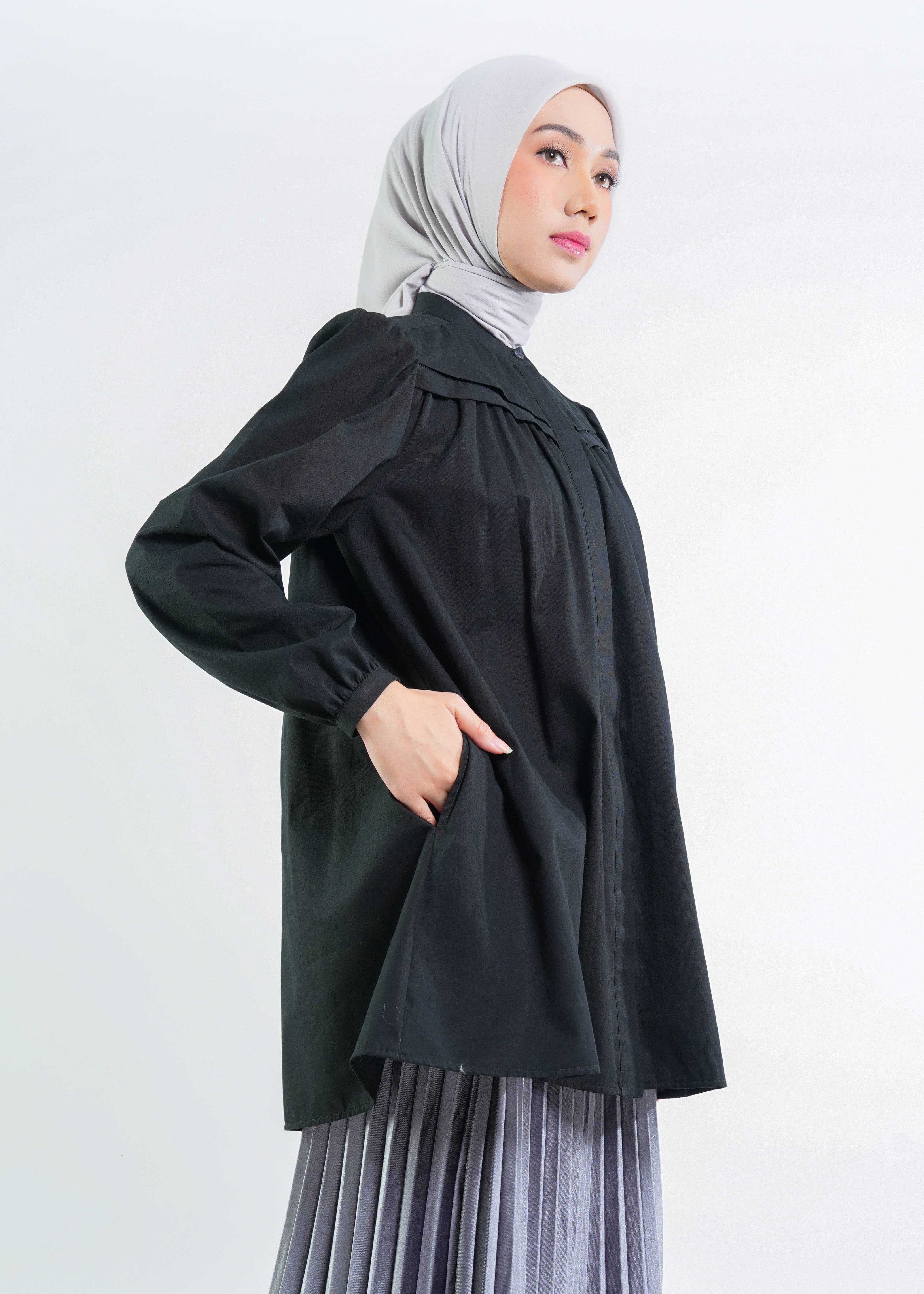 M Tunik Katun Lipit