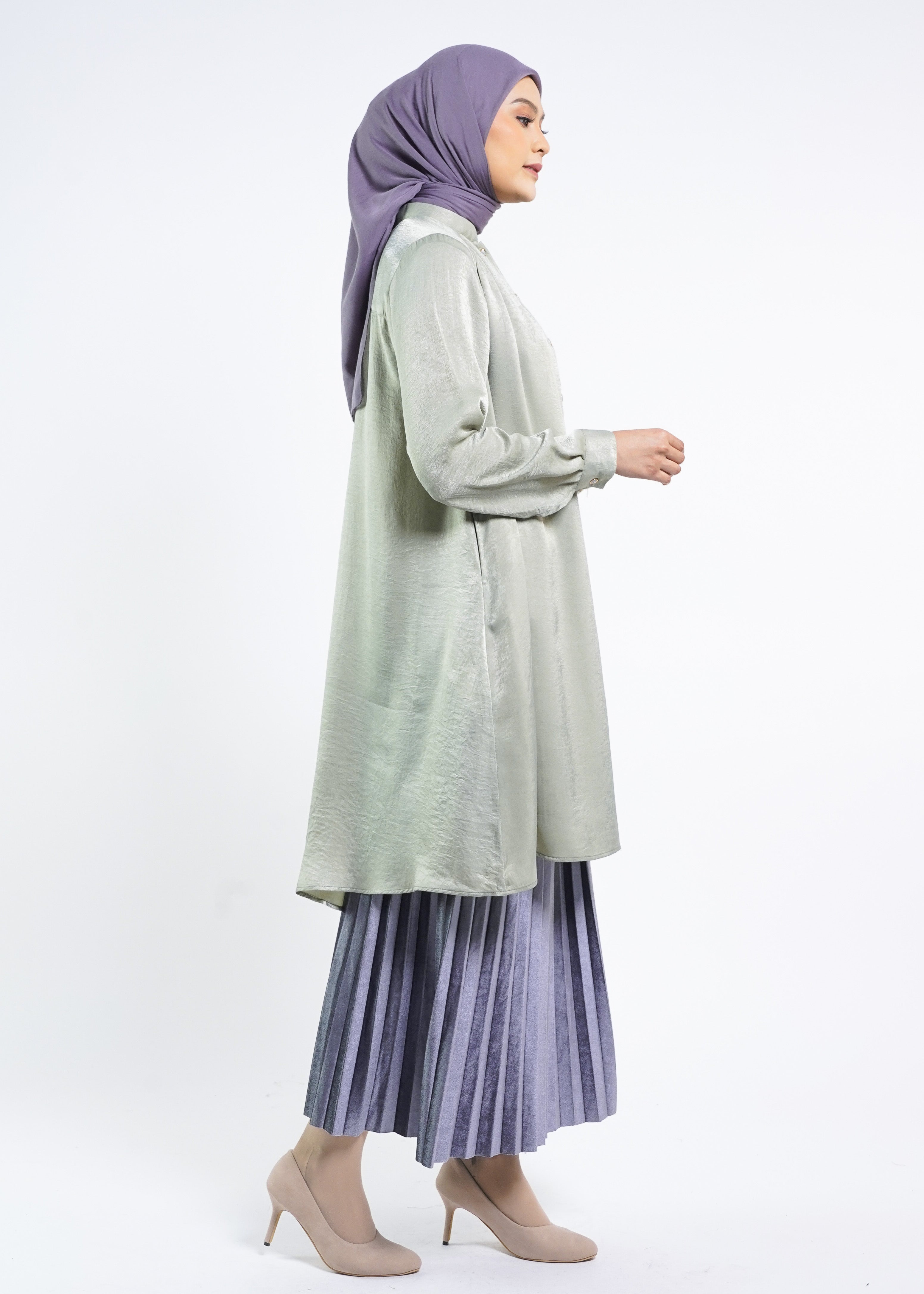 Long Tunik Shimmer Al - Khawarizmi