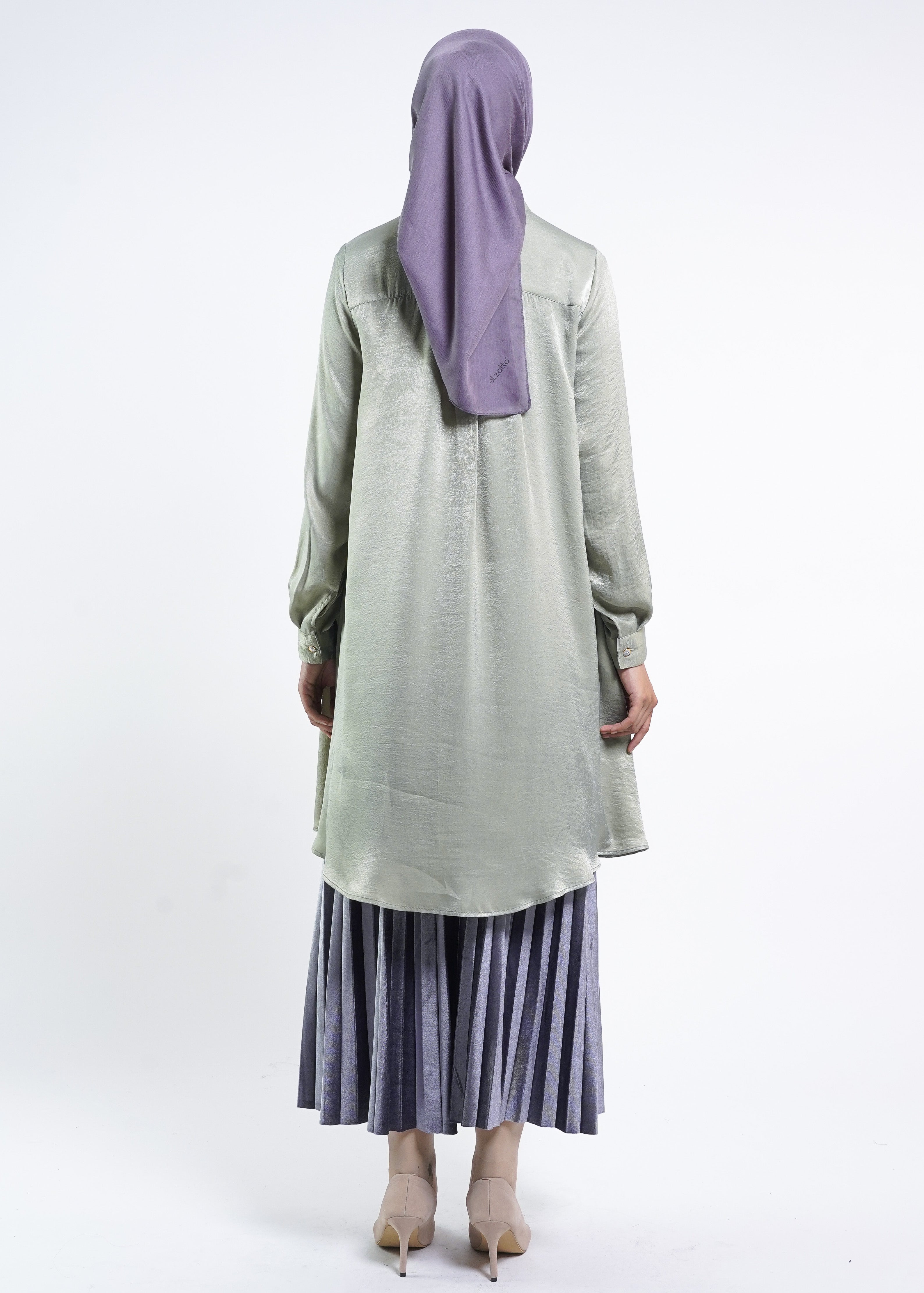 Long Tunik Shimmer Al - Khawarizmi