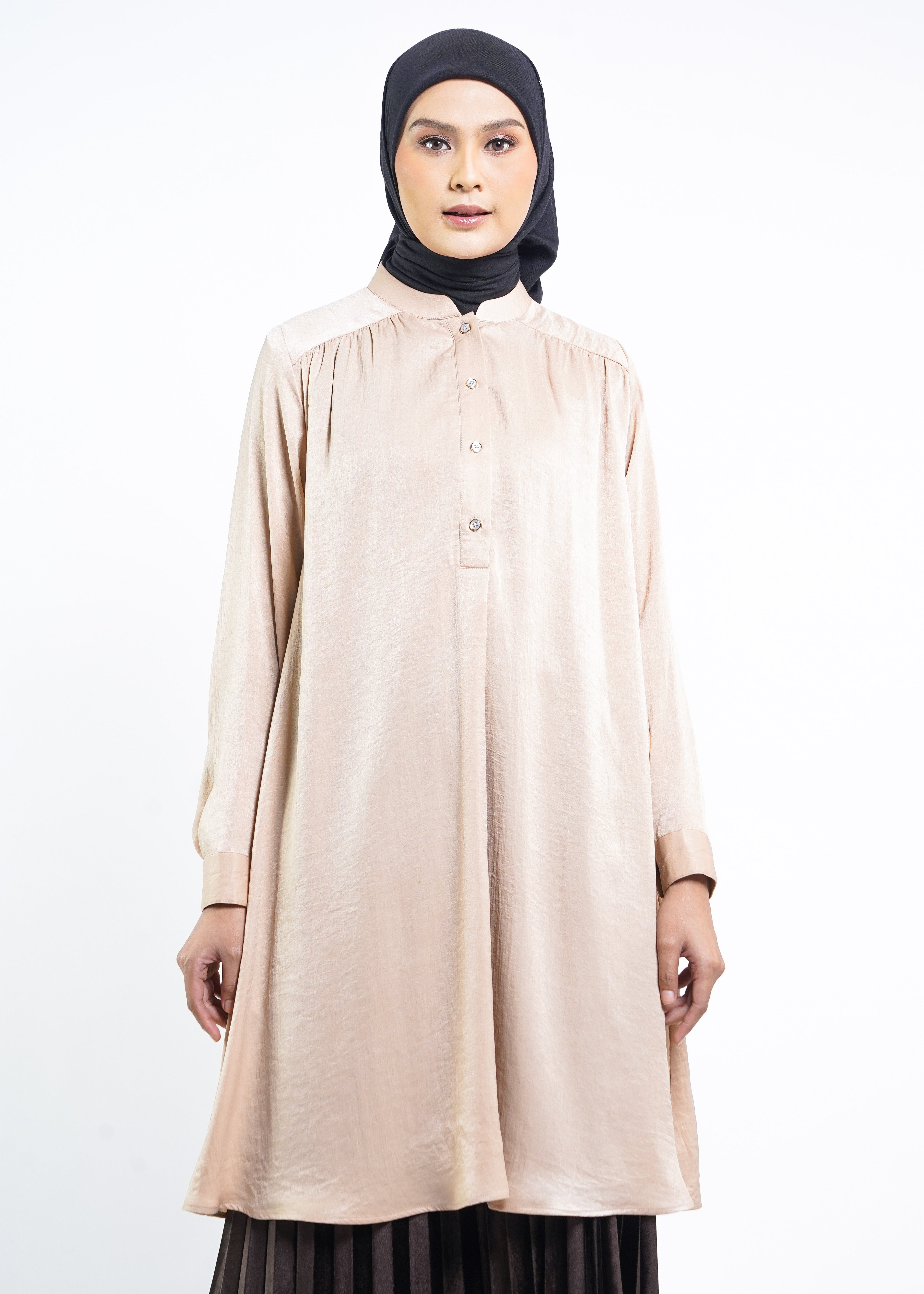 Long Tunik Shimmer Al - Khawarizmi