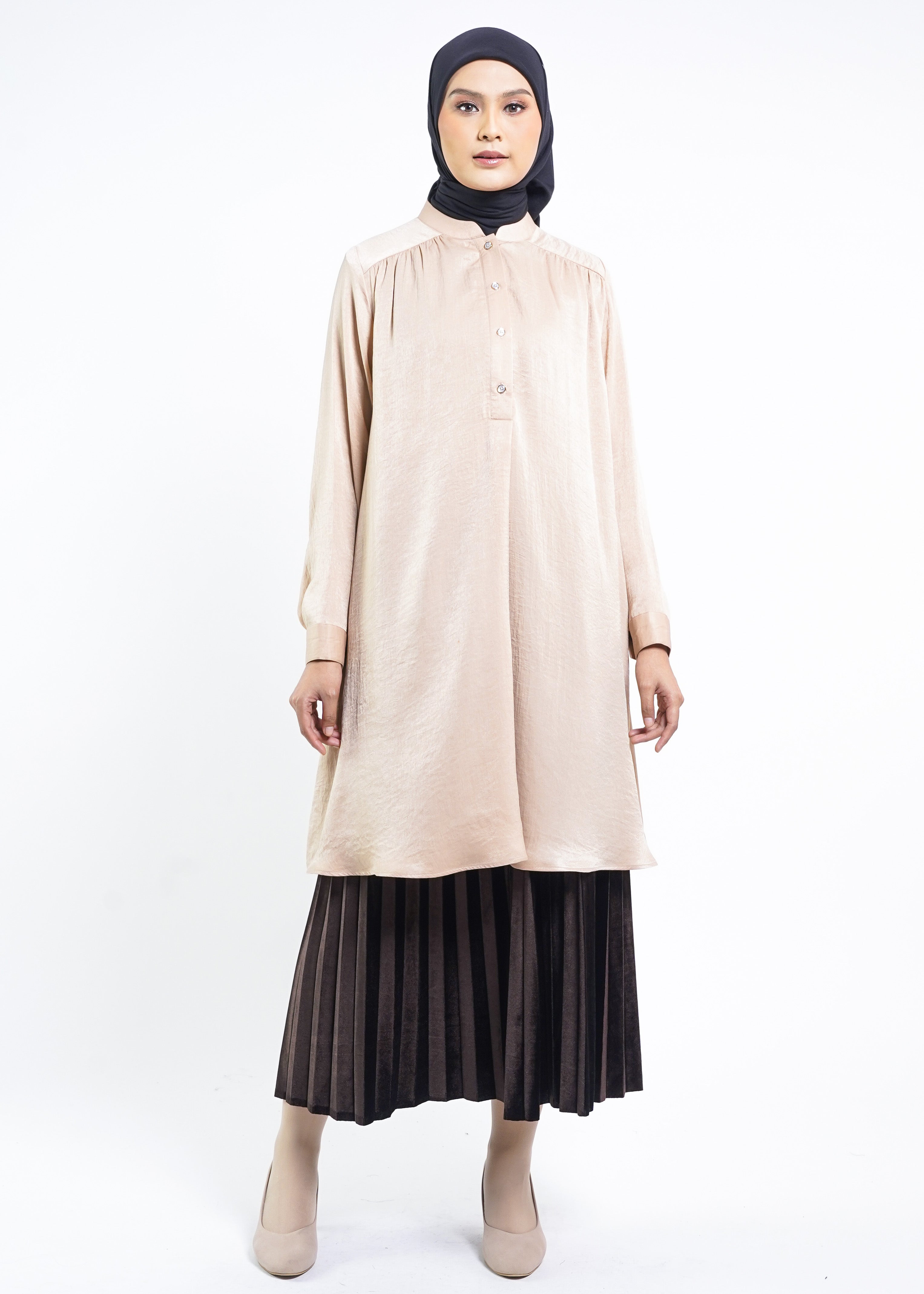 Long Tunik Shimmer Al - Khawarizmi