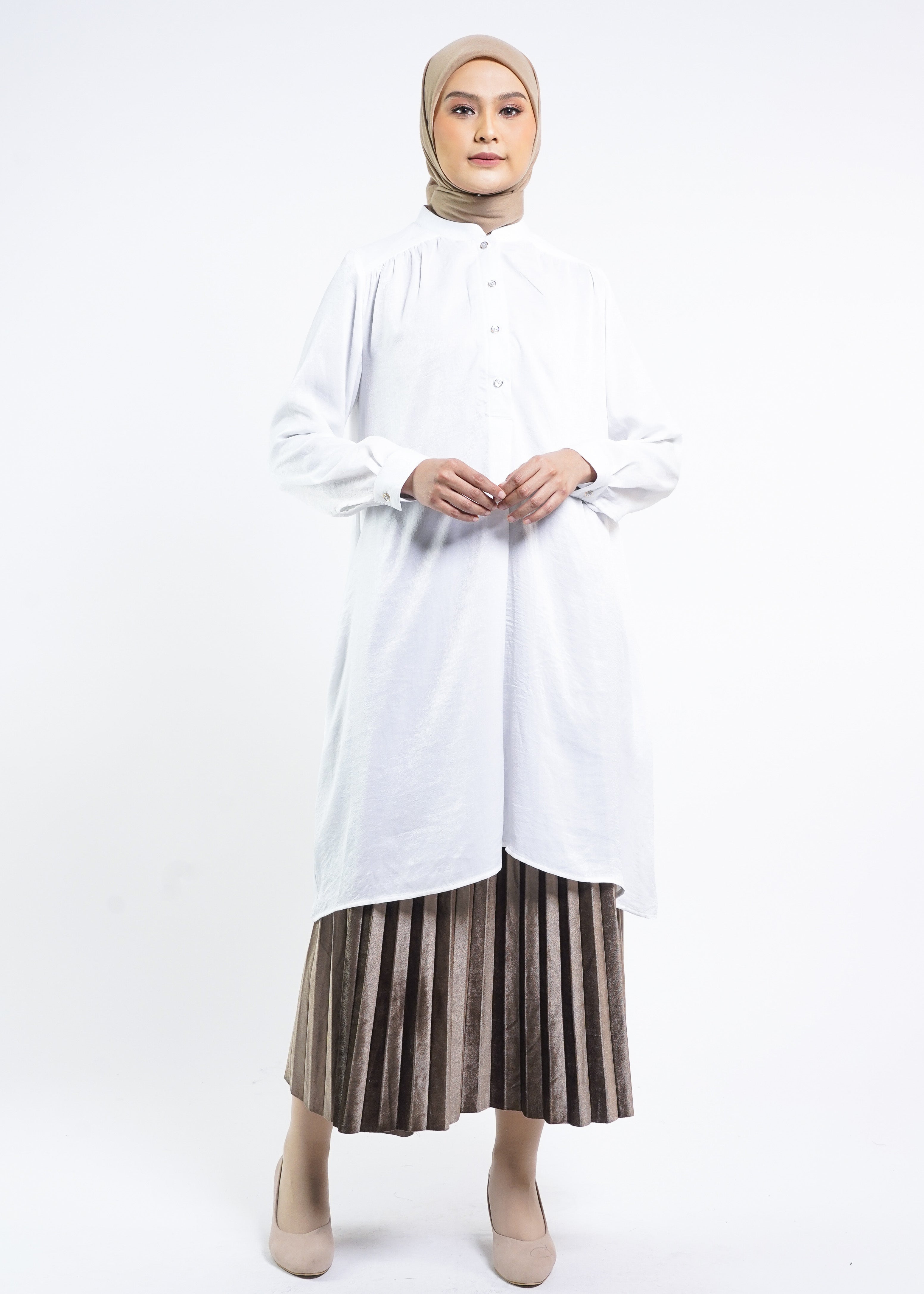Long Tunik Shimmer Al - Khawarizmi