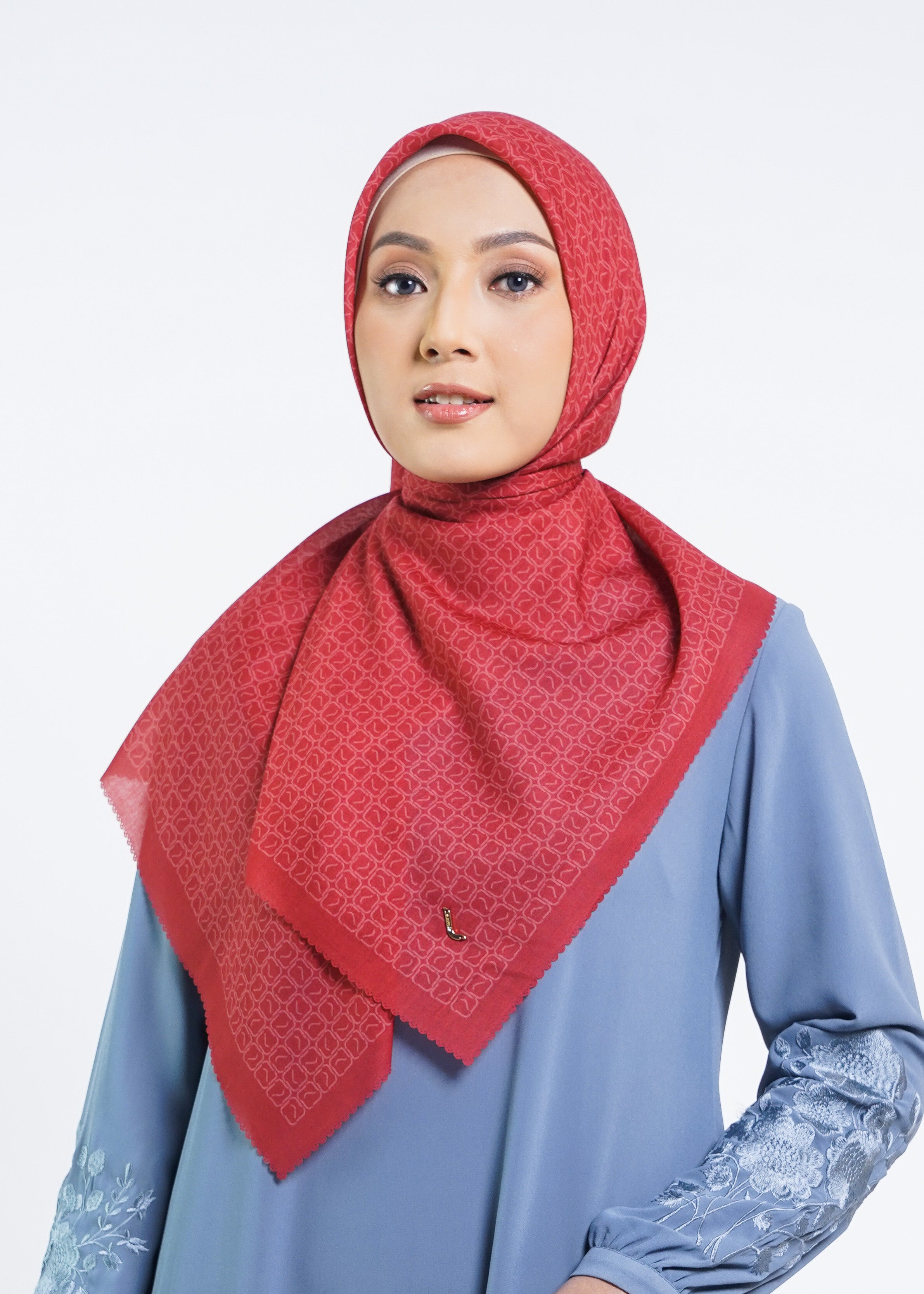 Elzatta Hijab Kanara L Square Monogram Syar`i
