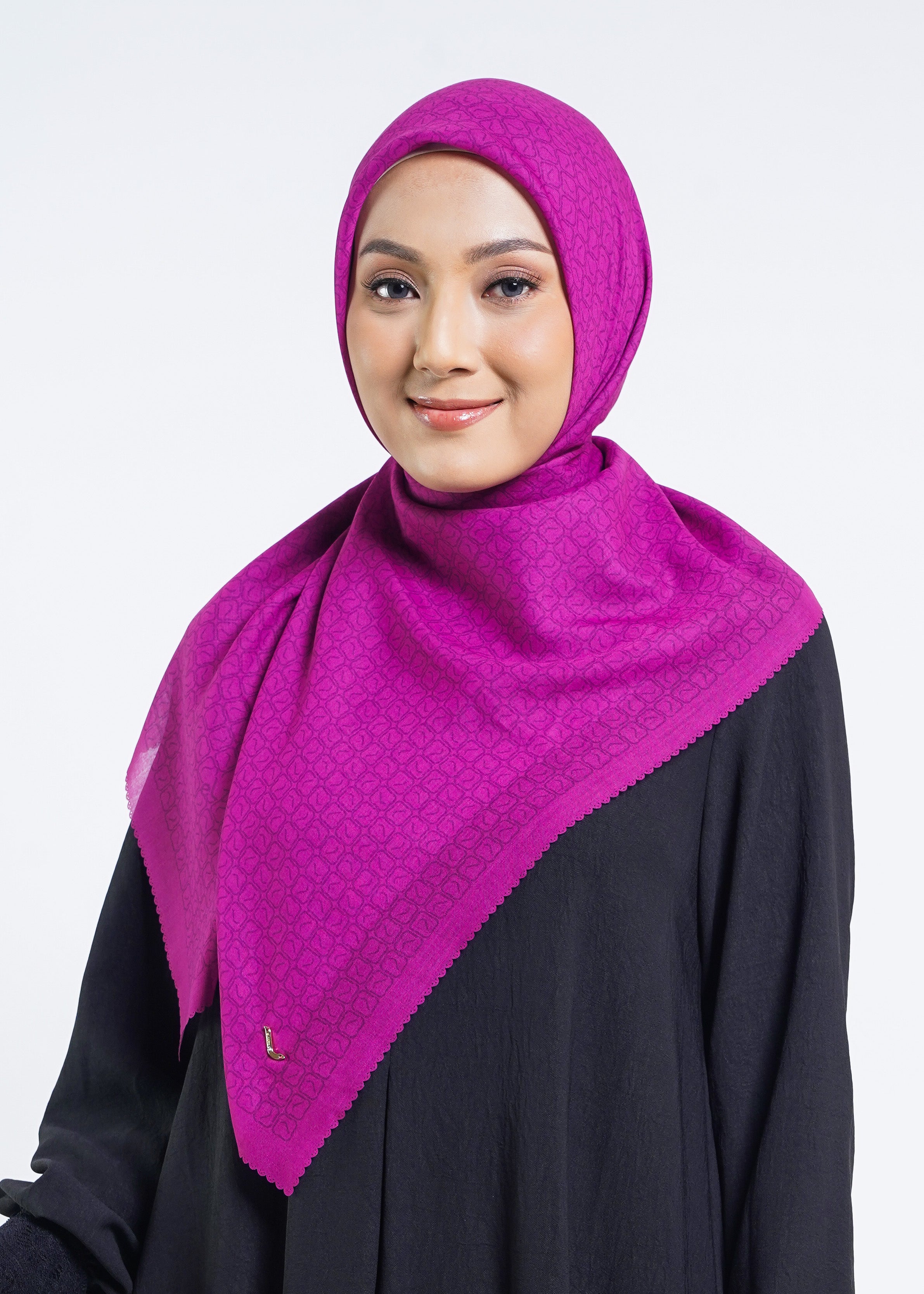 Elzatta Hijab Kanara L Square Monogram Syar`i