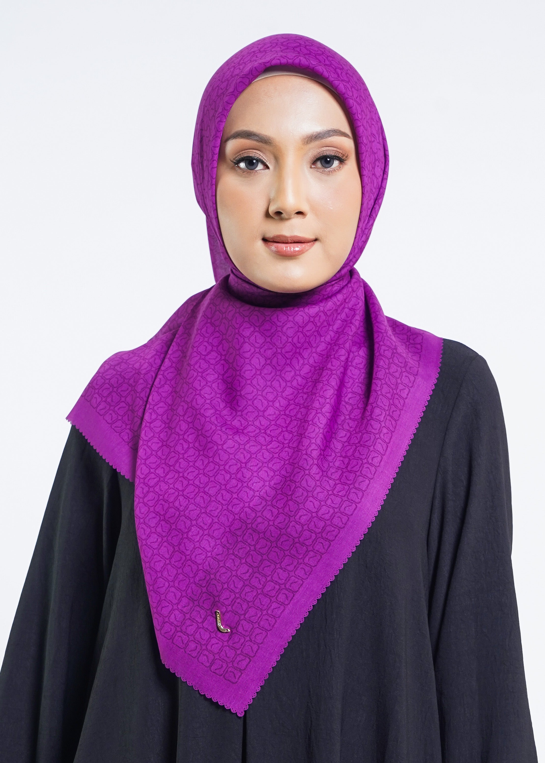 Elzatta Hijab Kanara L Square Monogram Syar`i