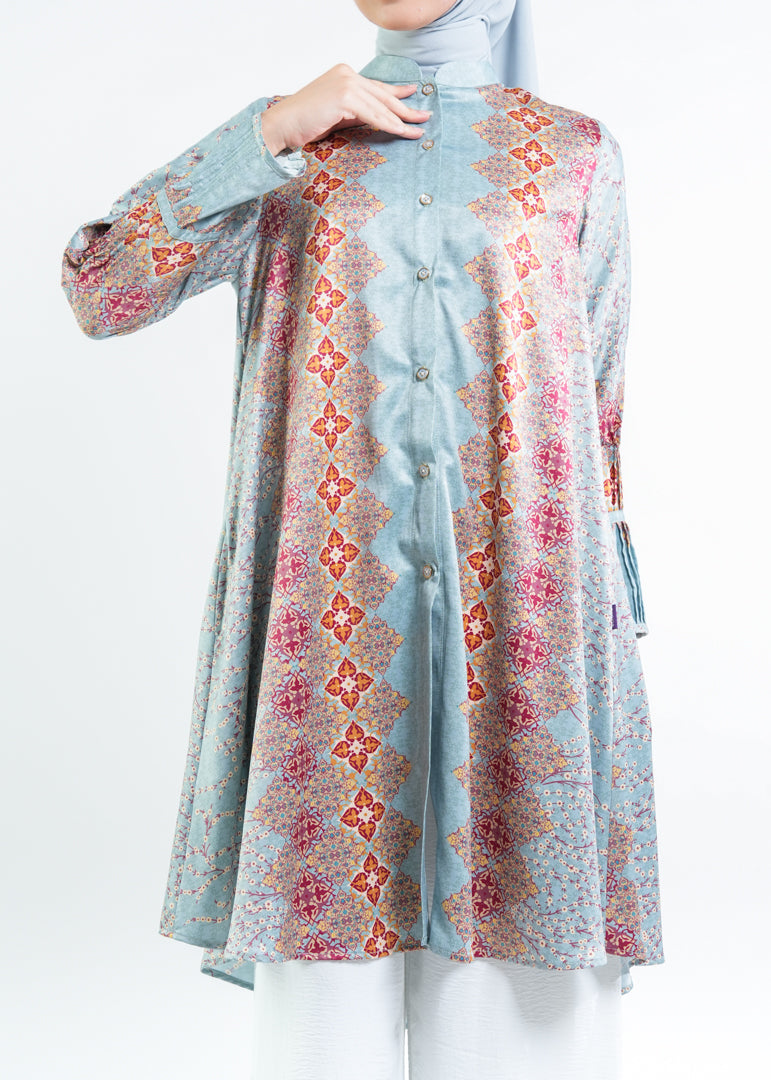 Long Tunik Lipit Al-Bukhari