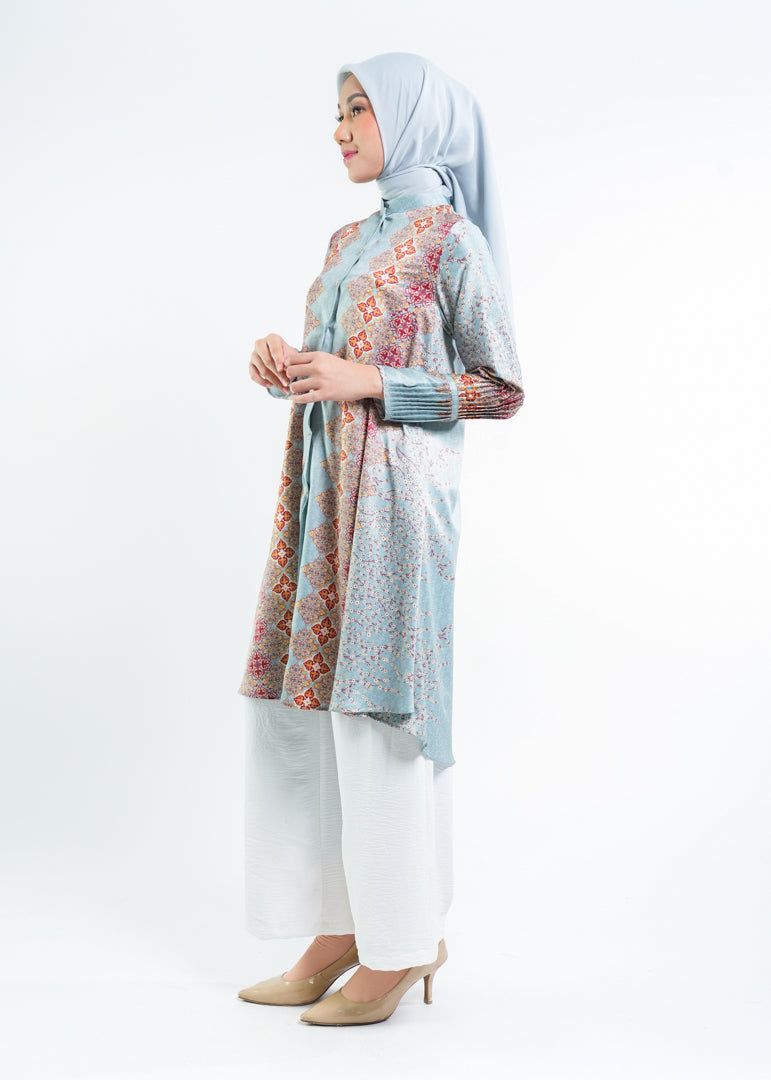 Long Tunik Lipit Al-Bukhari
