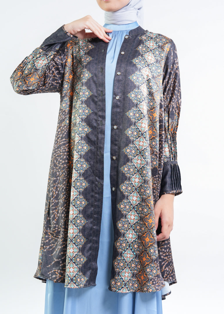 Long Tunik Lipit Al-Bukhari