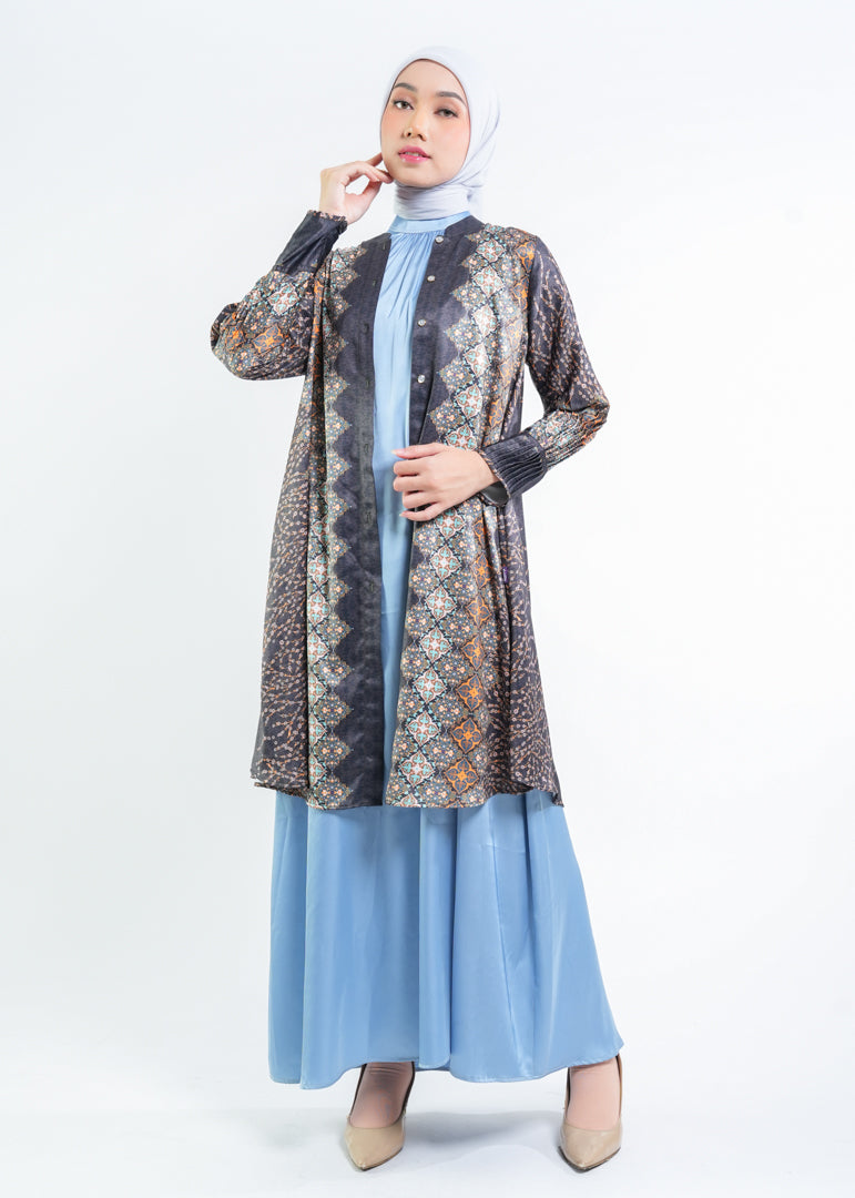 Long Tunik Lipit Al-Bukhari
