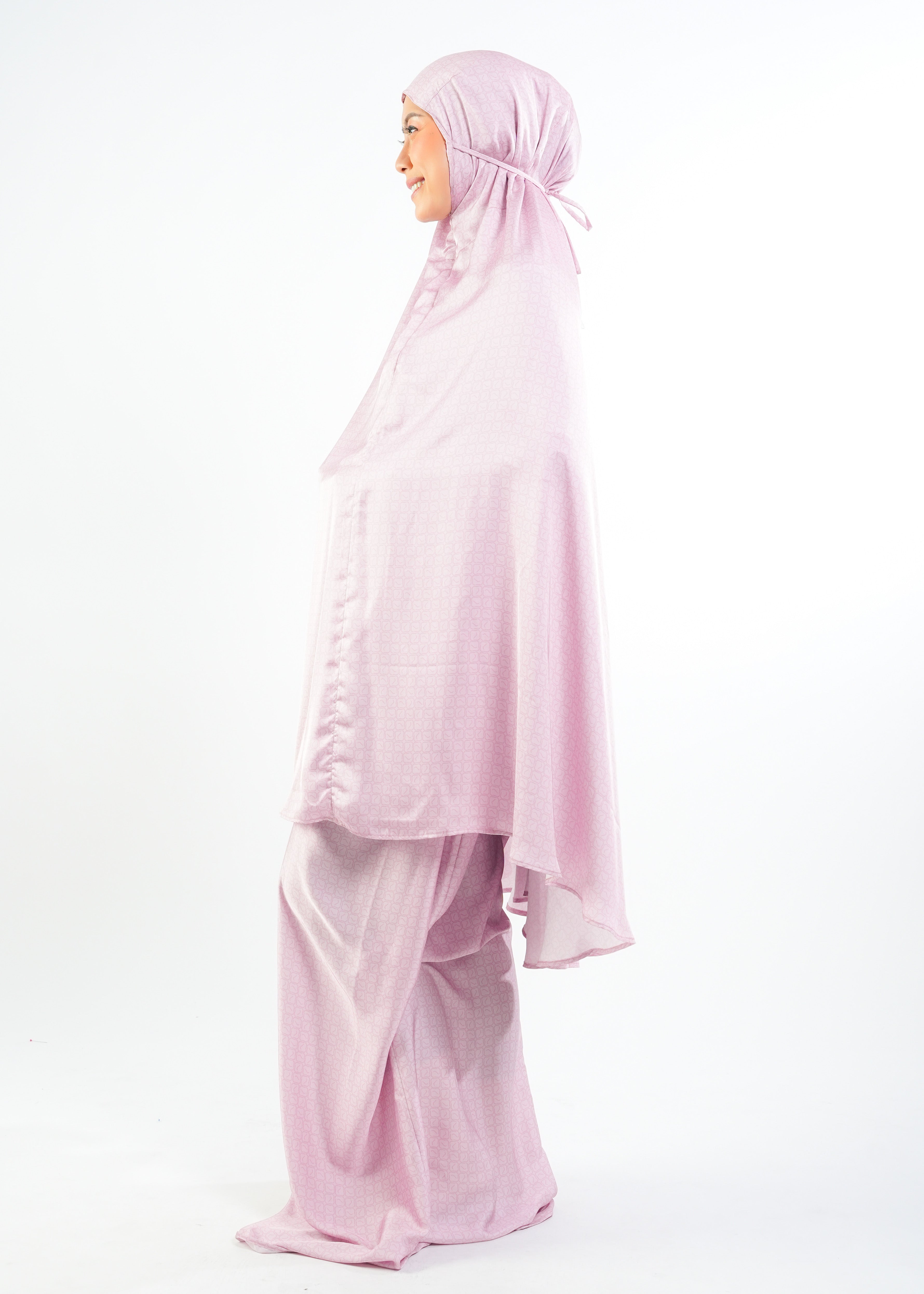 Mukena Silk Monogram
