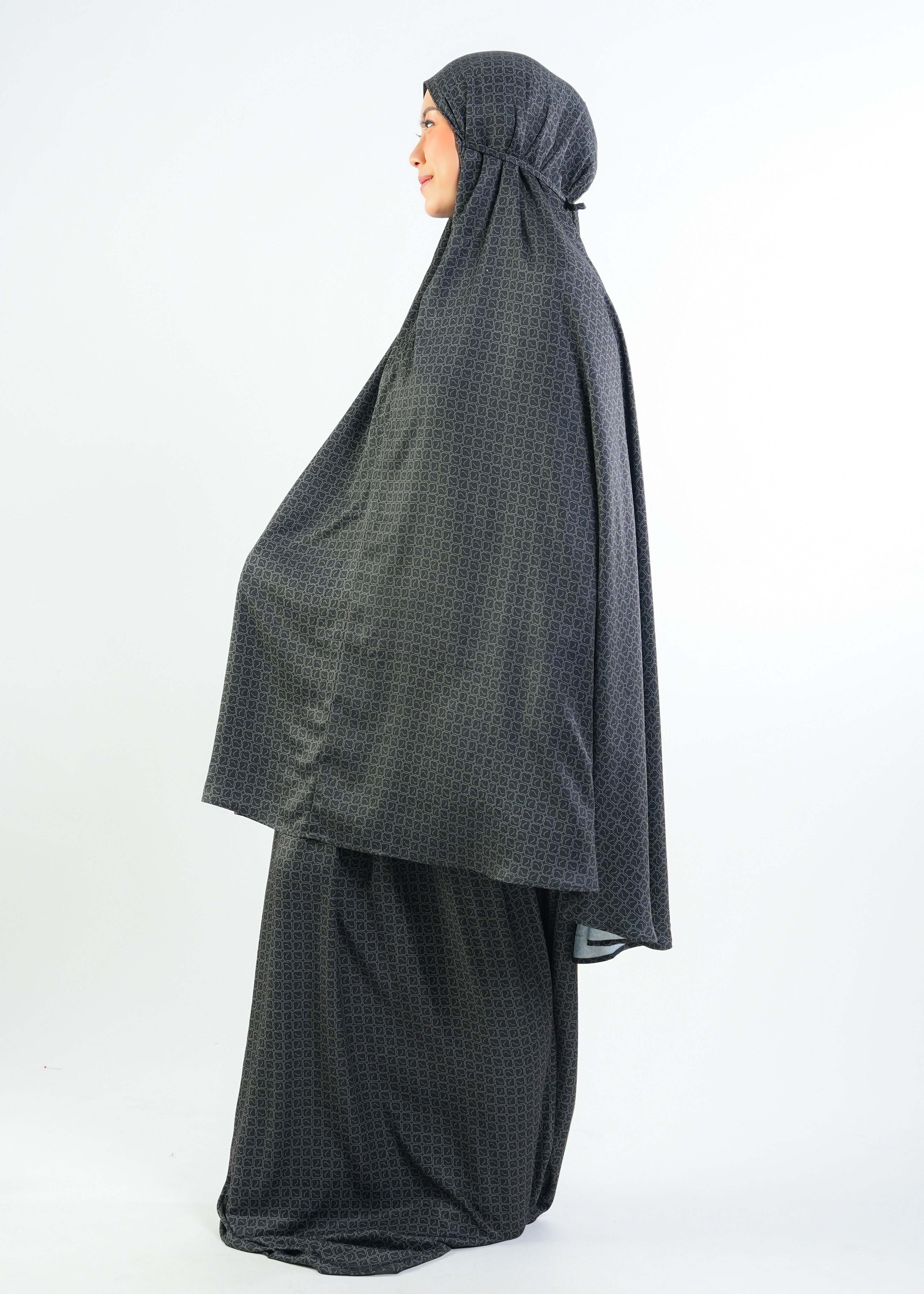 Mukena Silk Monogram