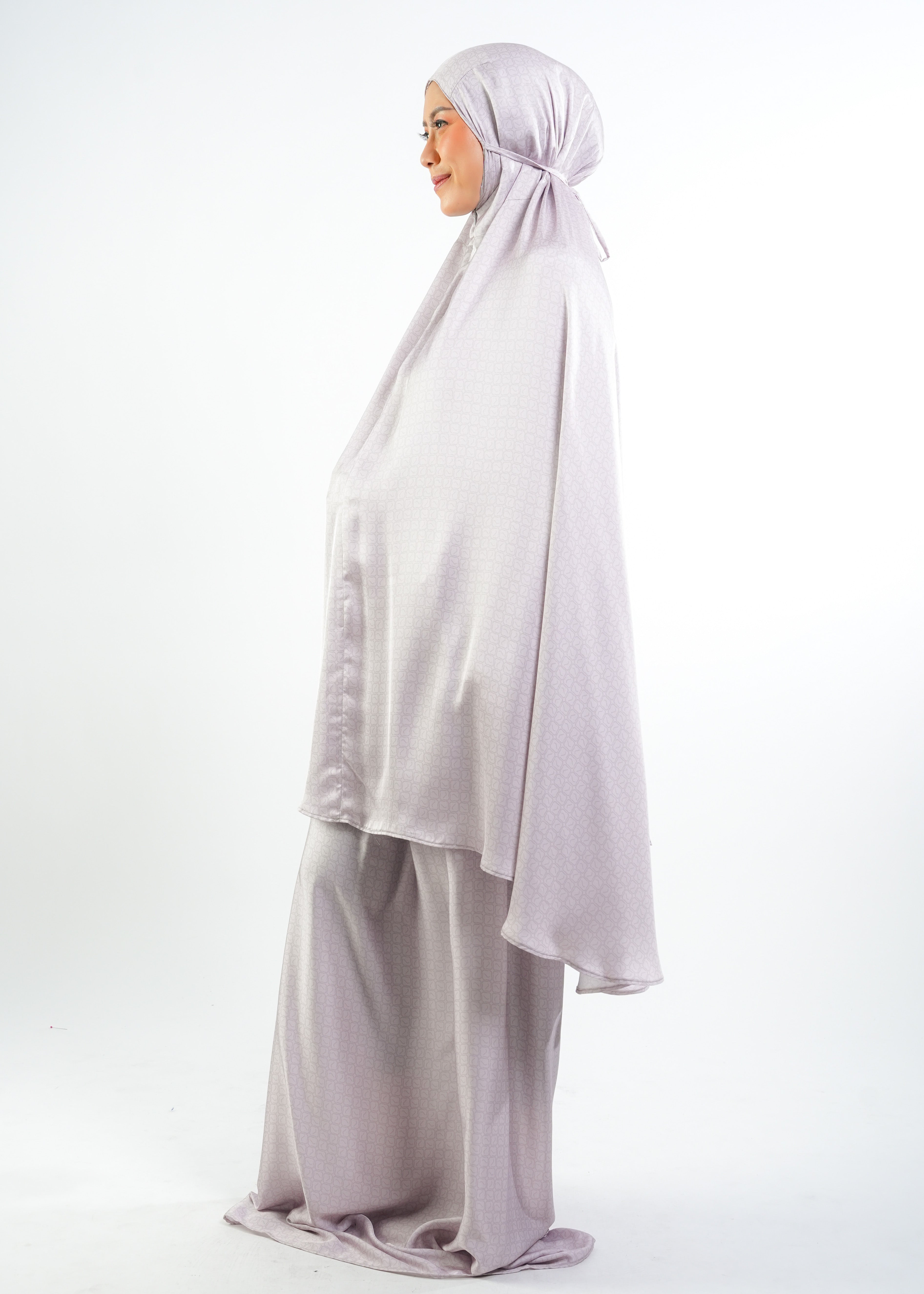 Mukena Silk Monogram