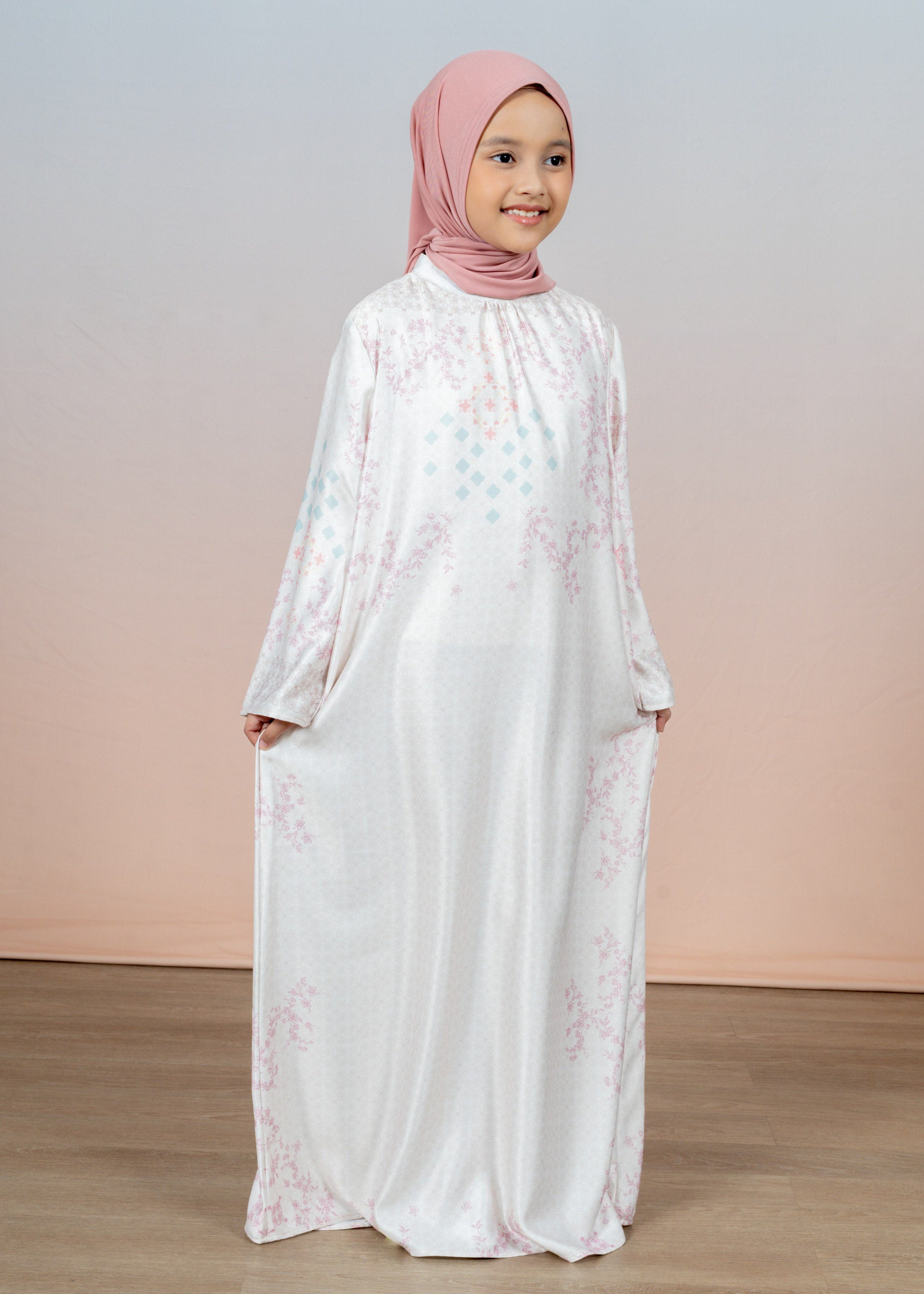 Gamis Anak Satin Marrakesh