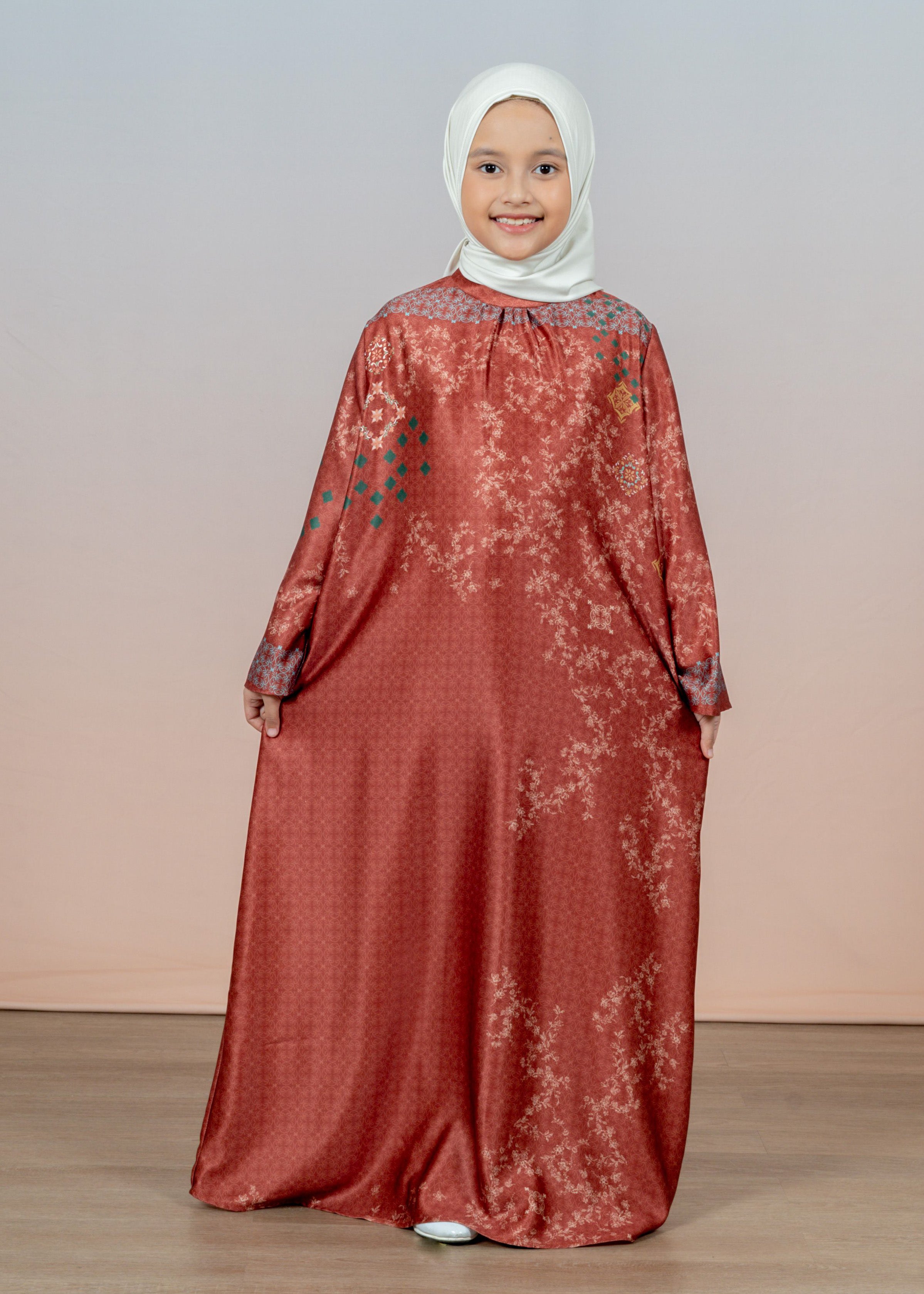 Gamis Anak Satin Marrakesh