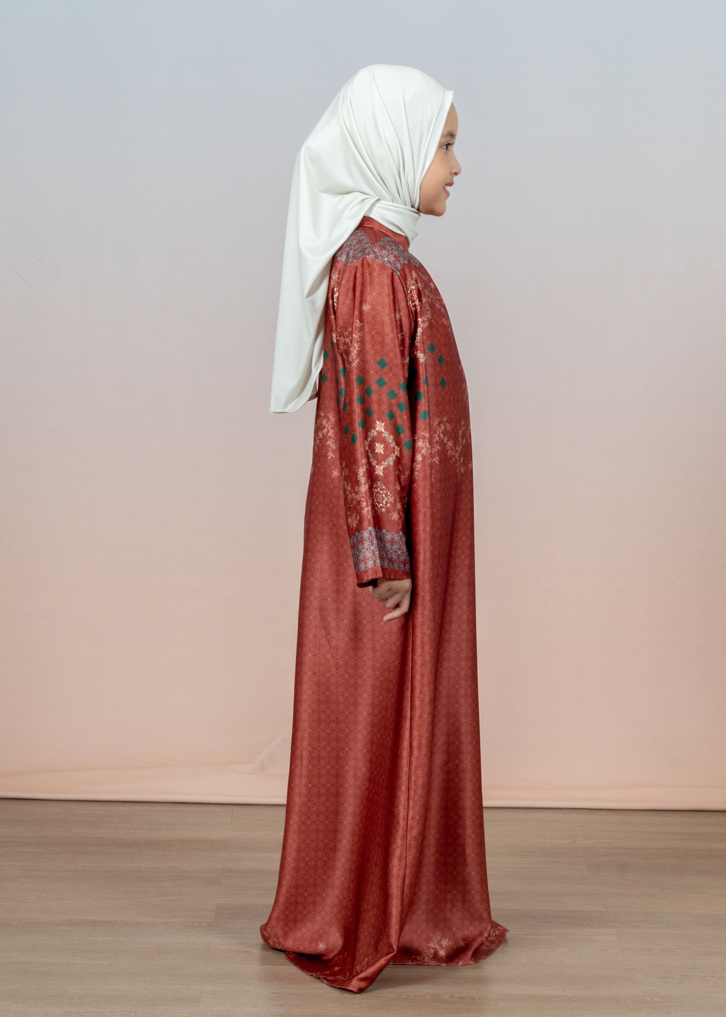Gamis Anak Satin Marrakesh