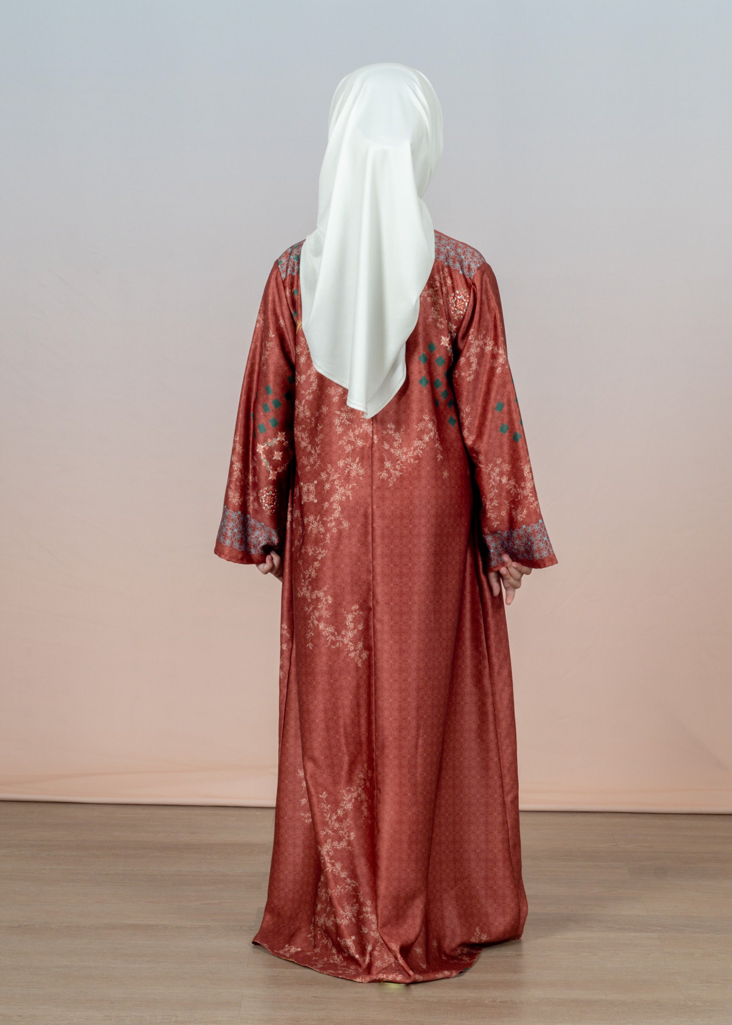 Gamis Anak Satin Marrakesh