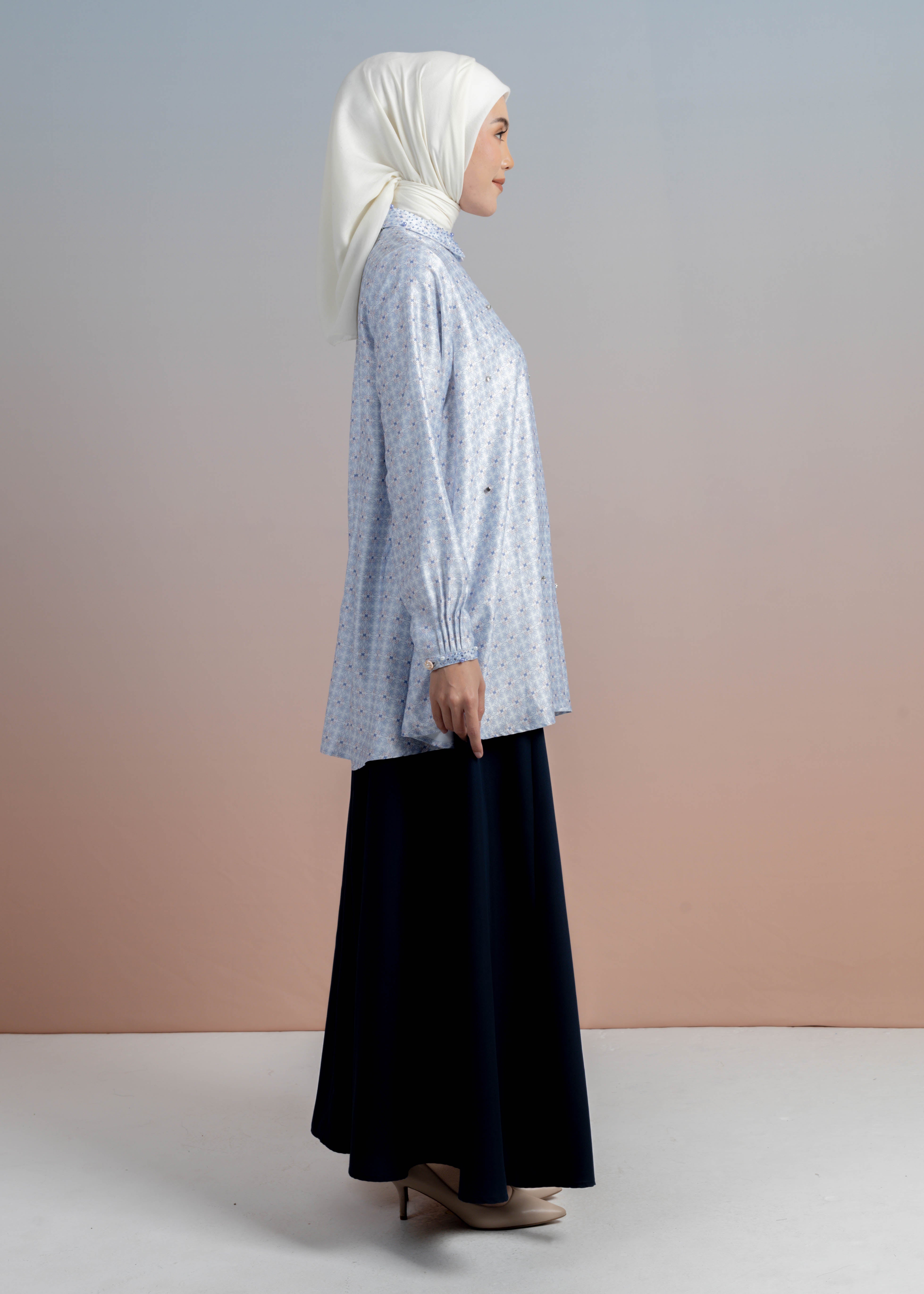 Tunik Beads Satin Marrakesh