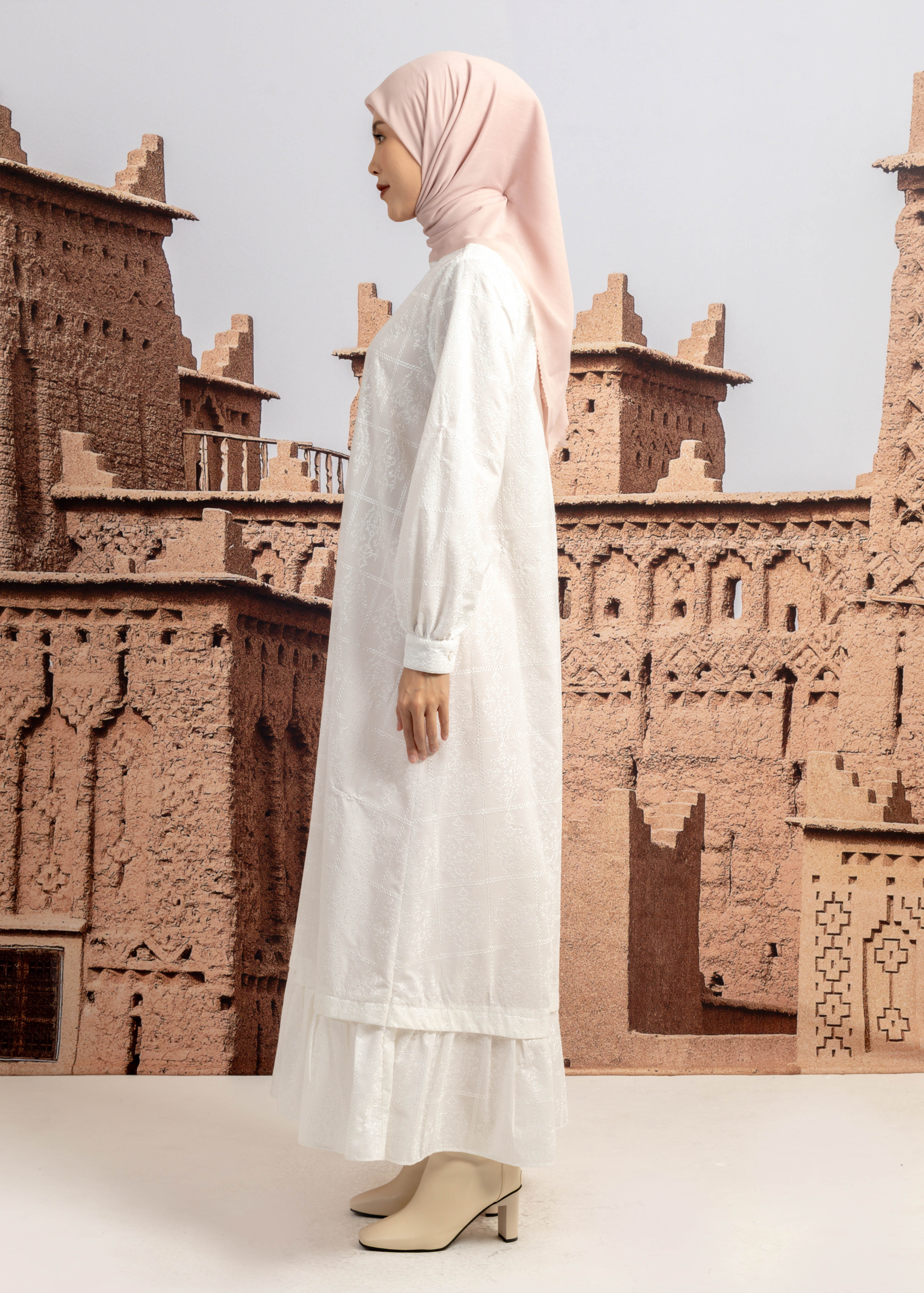 Gamis Cotton Embroiderry