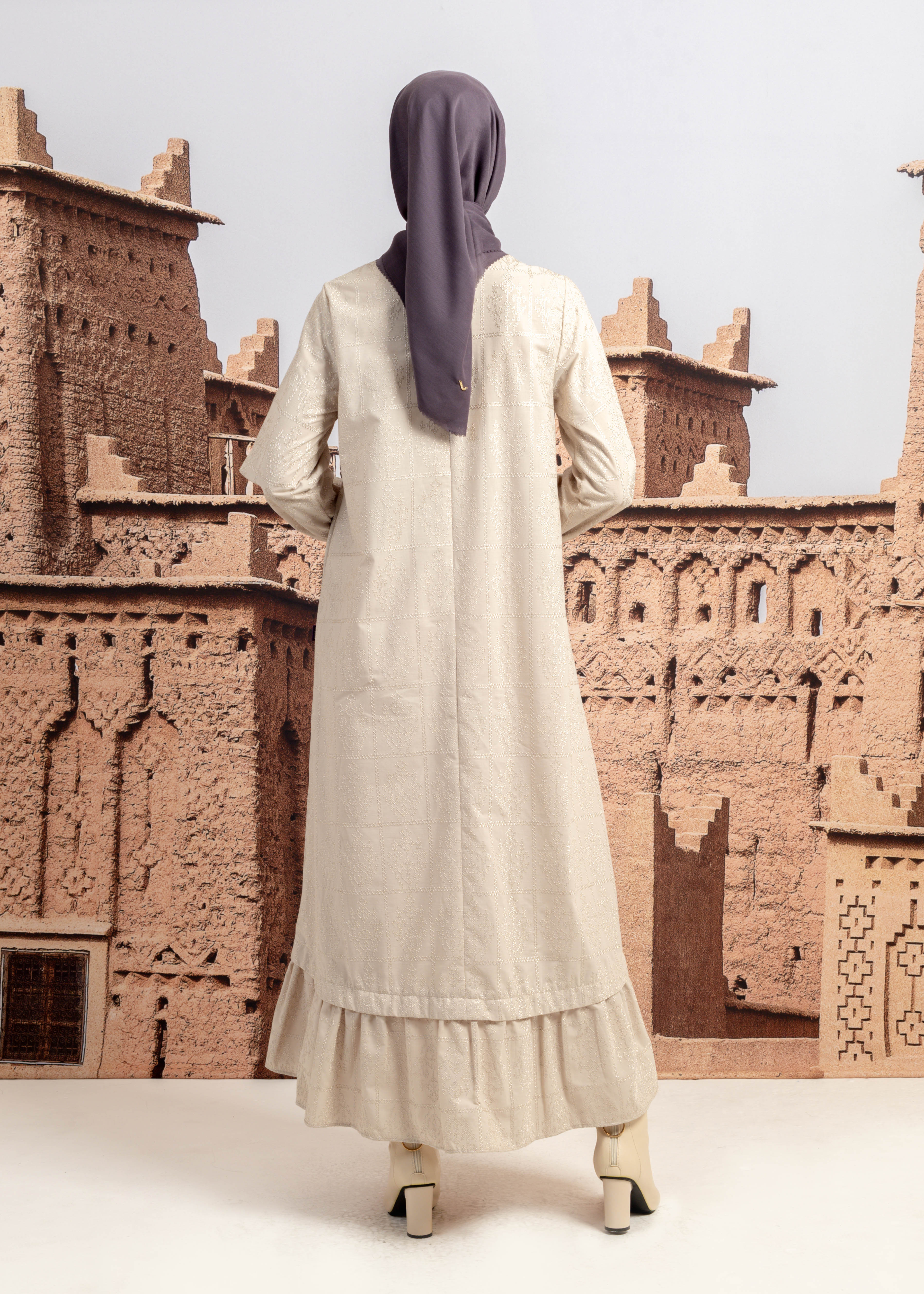 Gamis Cotton Embroiderry