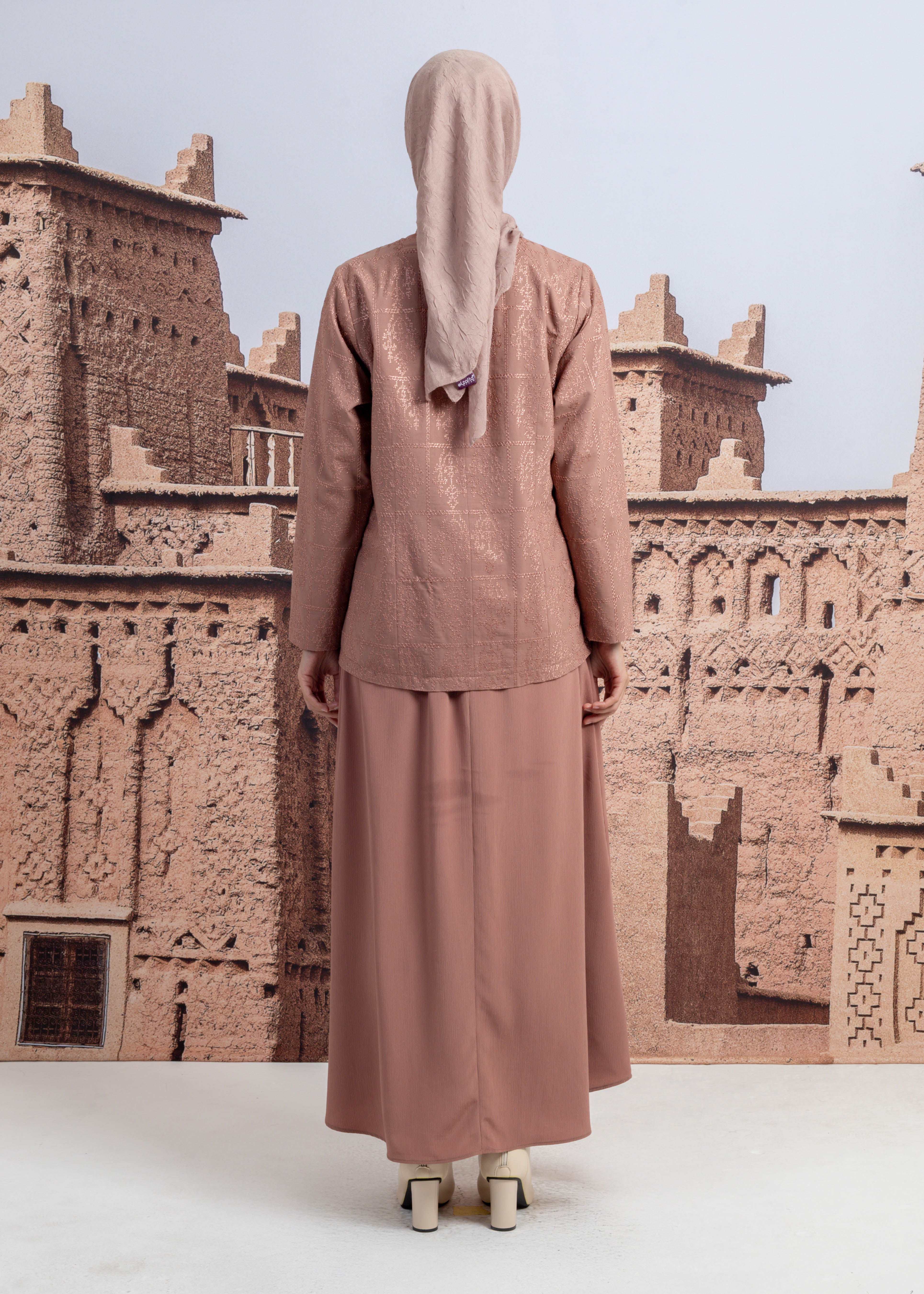 Outer Kancing Cotton Embroiderry