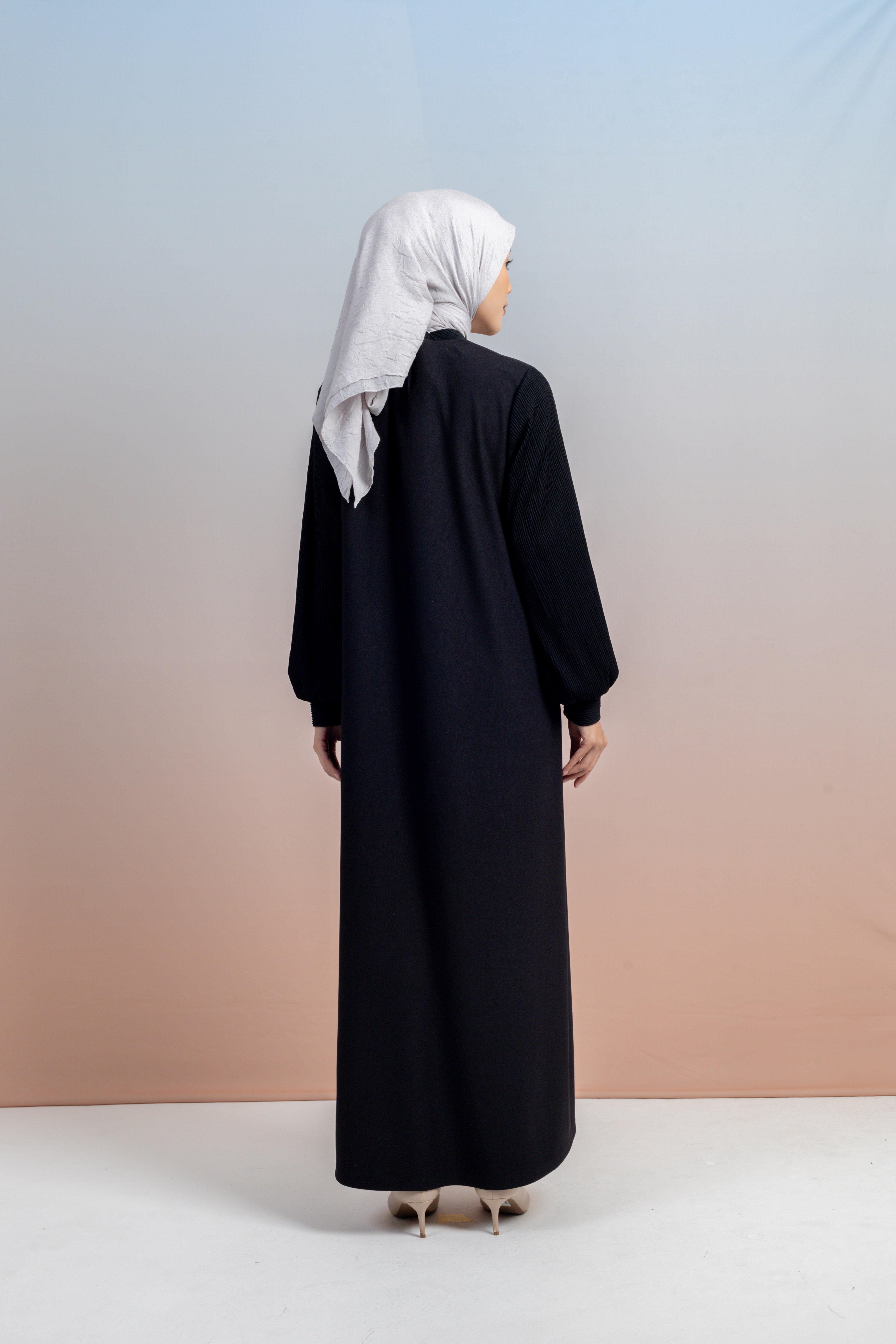 GAMIS KNIT MIX PLEATS